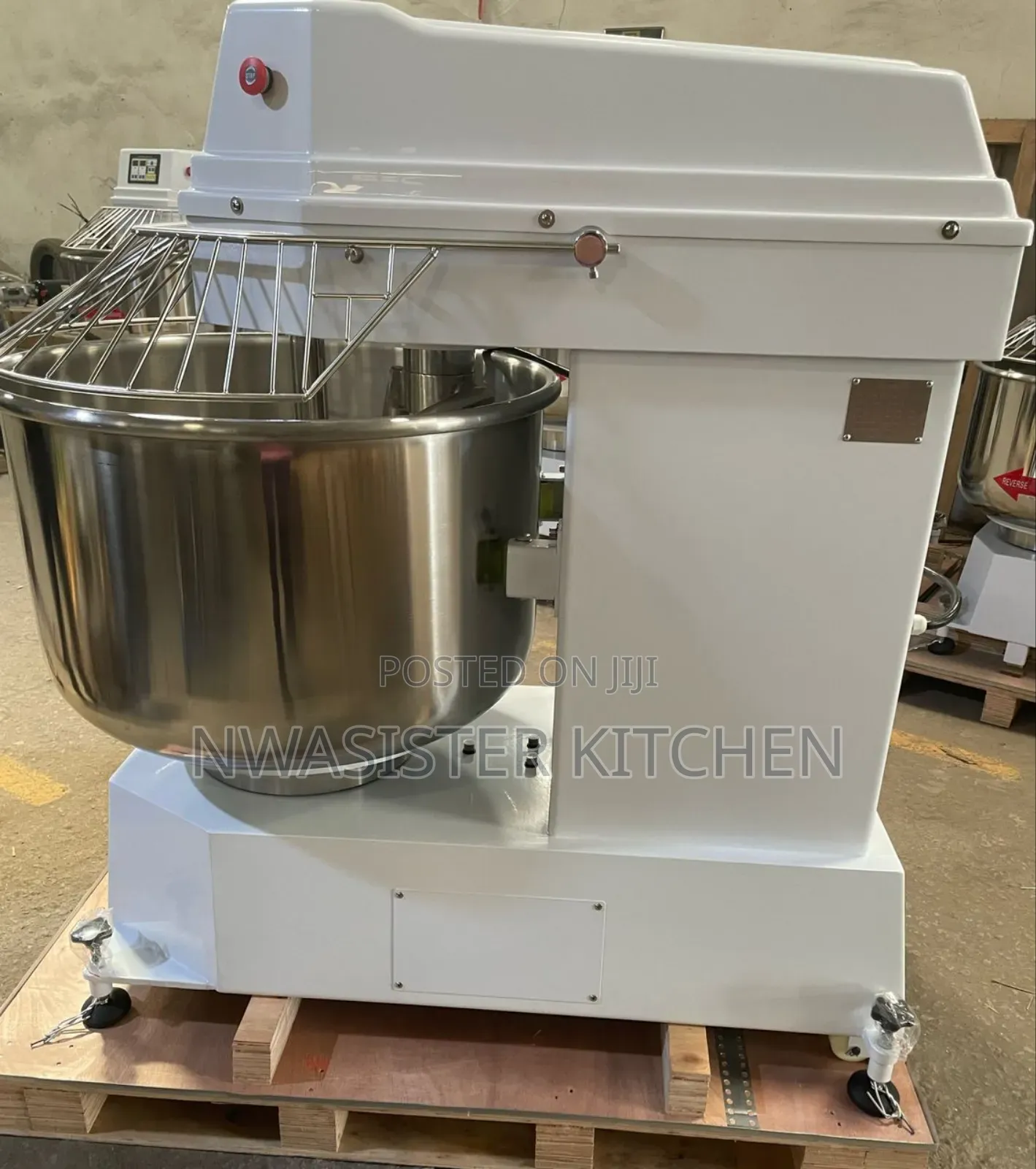 Hs60 Spiral Dough Mixer Industrial Machine