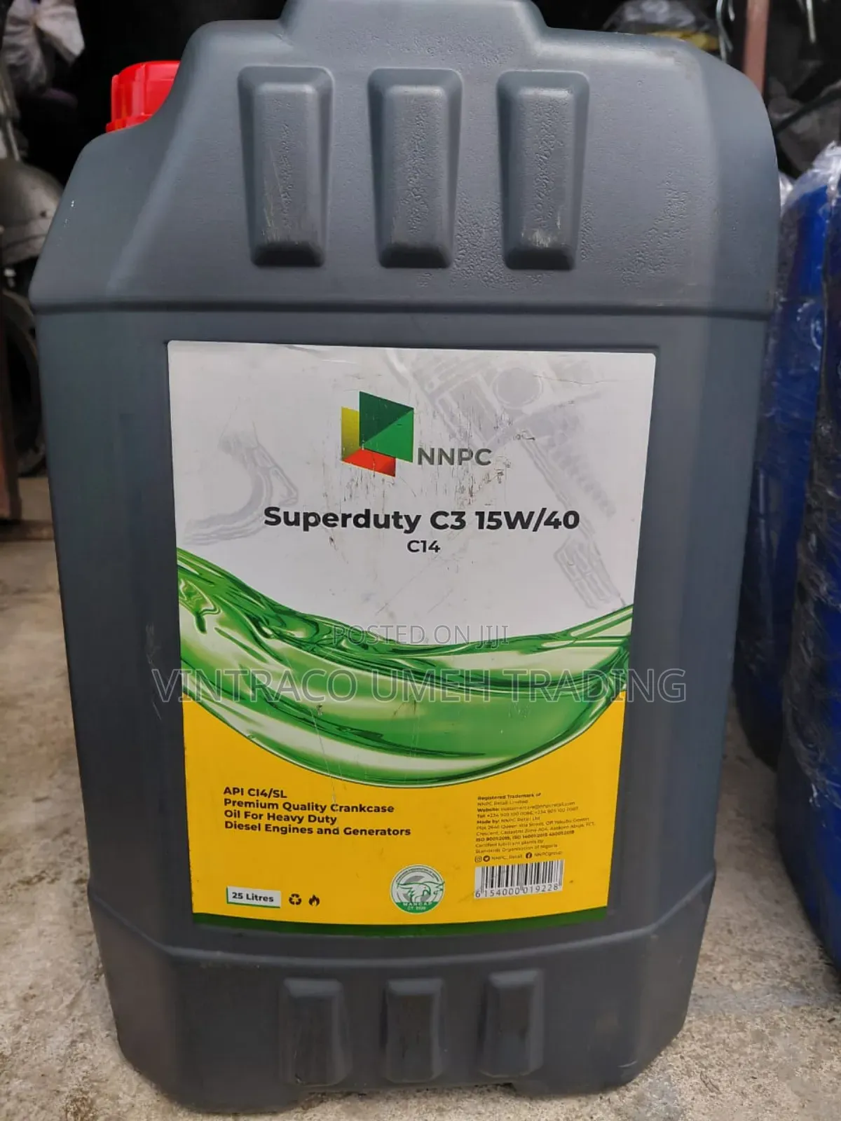 Nnpc Superduty C3 15w-40 (Ci-4) 25 Ltr
