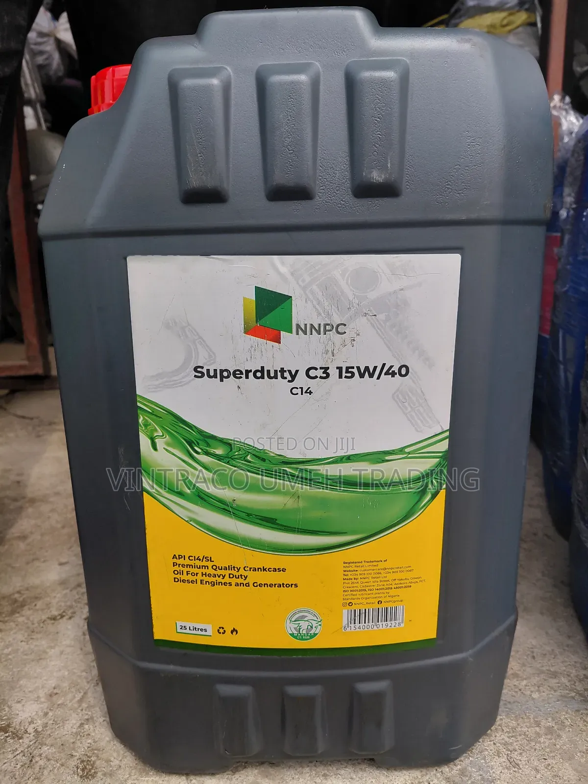 Nnpc Superduty C3 15w-40 (Ci-4) 25 Ltr