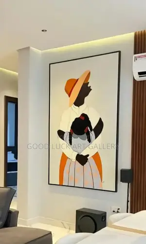 Abstract Artwork on Canvas