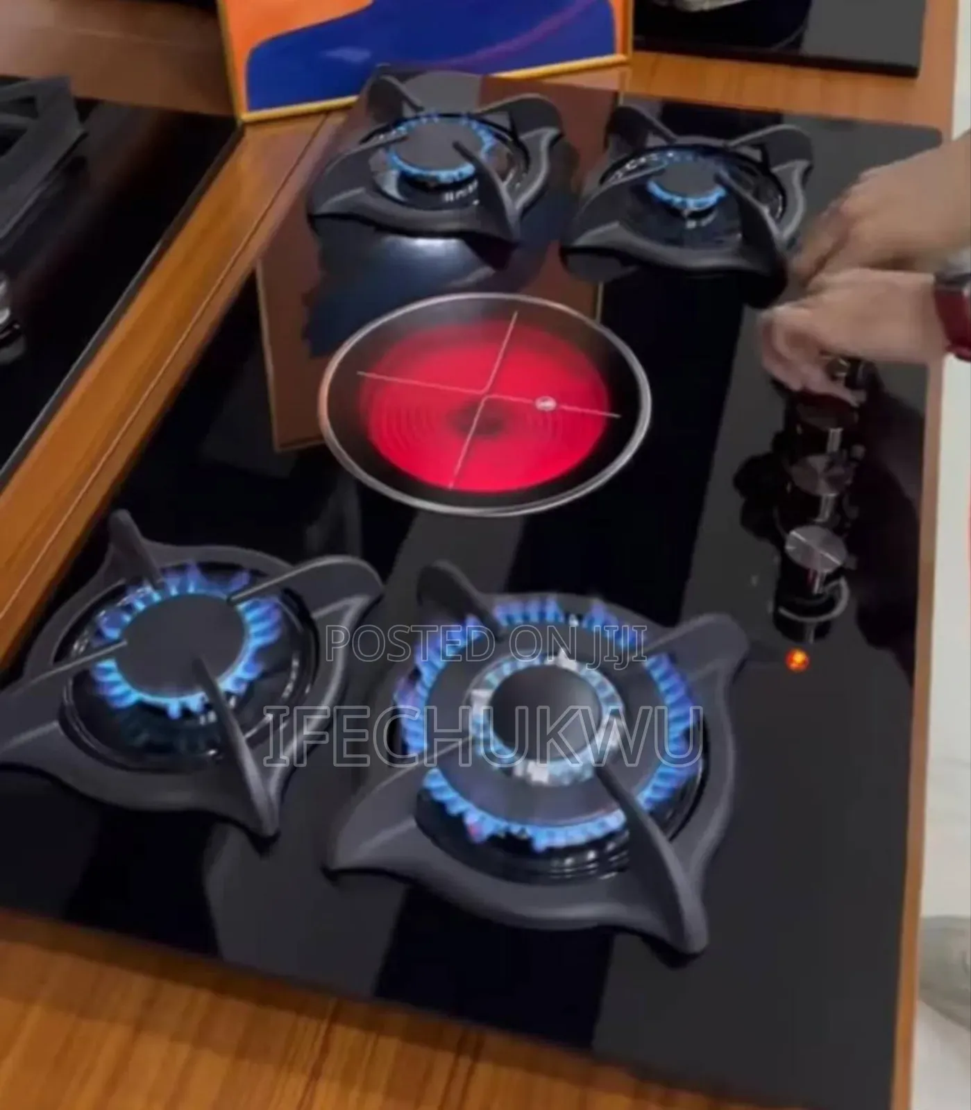 Quality Bosch Built-in Luxury 5 Burners Gas Electric Cooker Hob Etc.