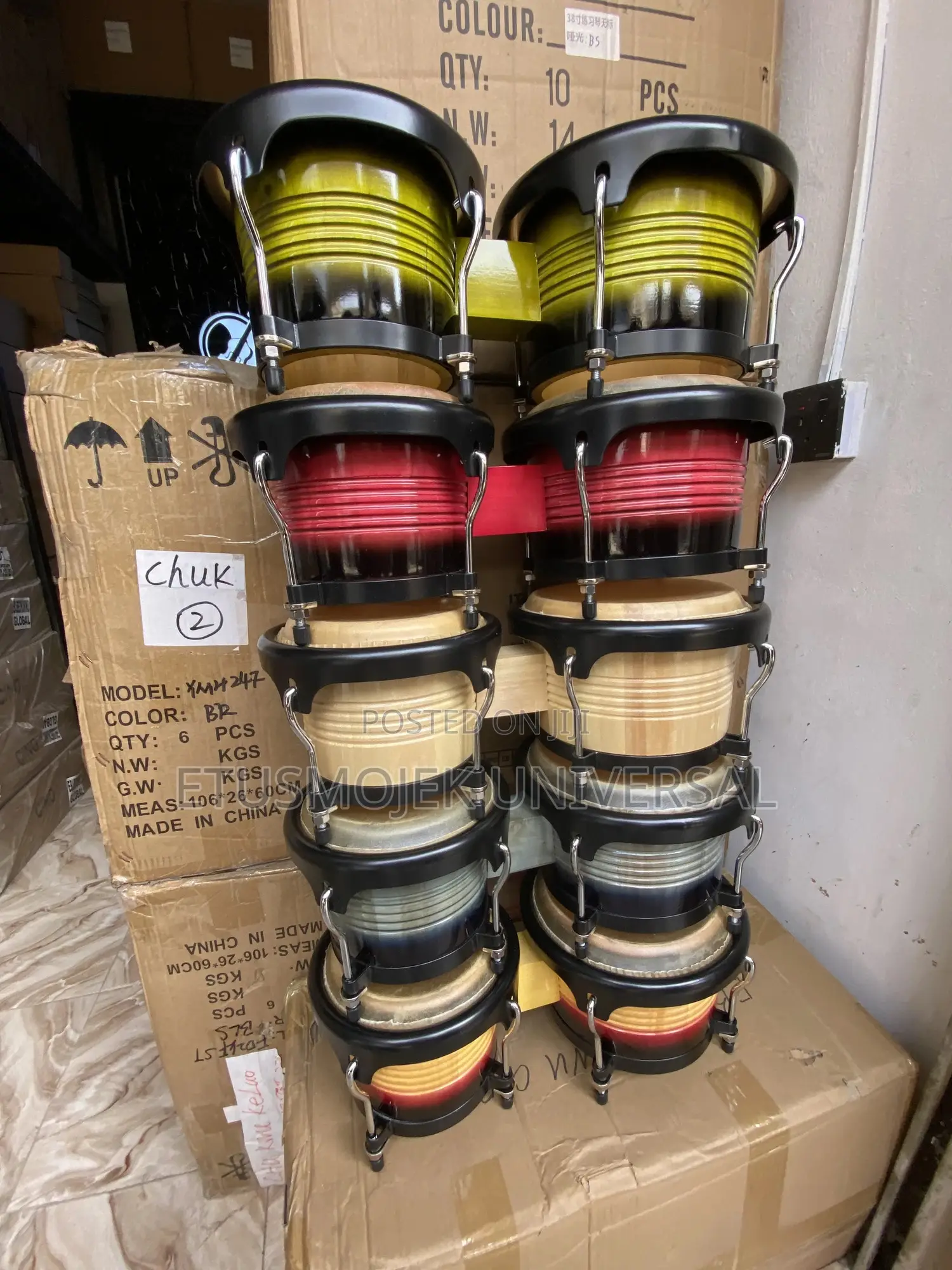 Professional Bongo Drum