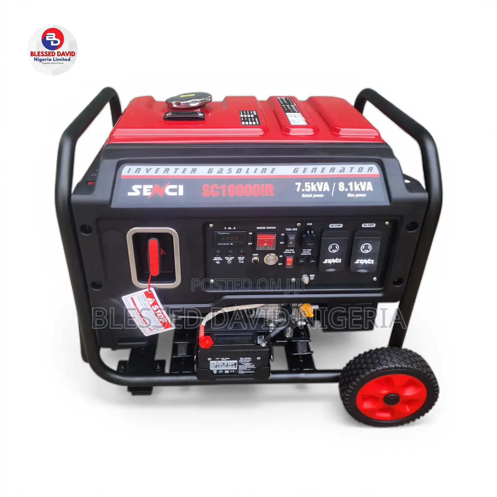 Senci Sc10000ir 7.5kva / 8.1kva Inverter Petrol Generator Fuel Economy