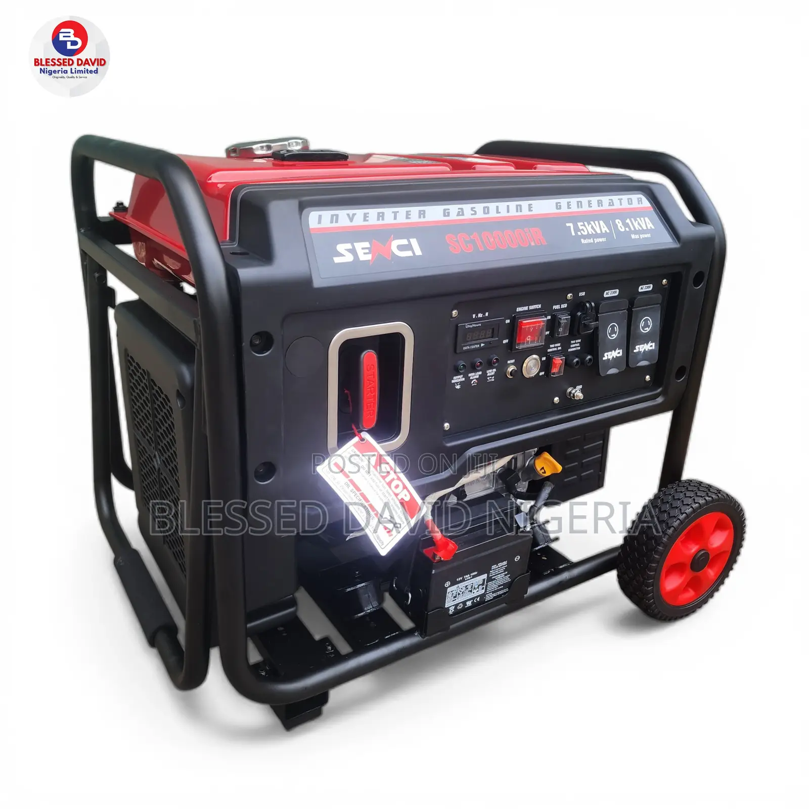 Senci Sc10000ir 7.5kva / 8.1kva Inverter Petrol Generator Fuel Economy