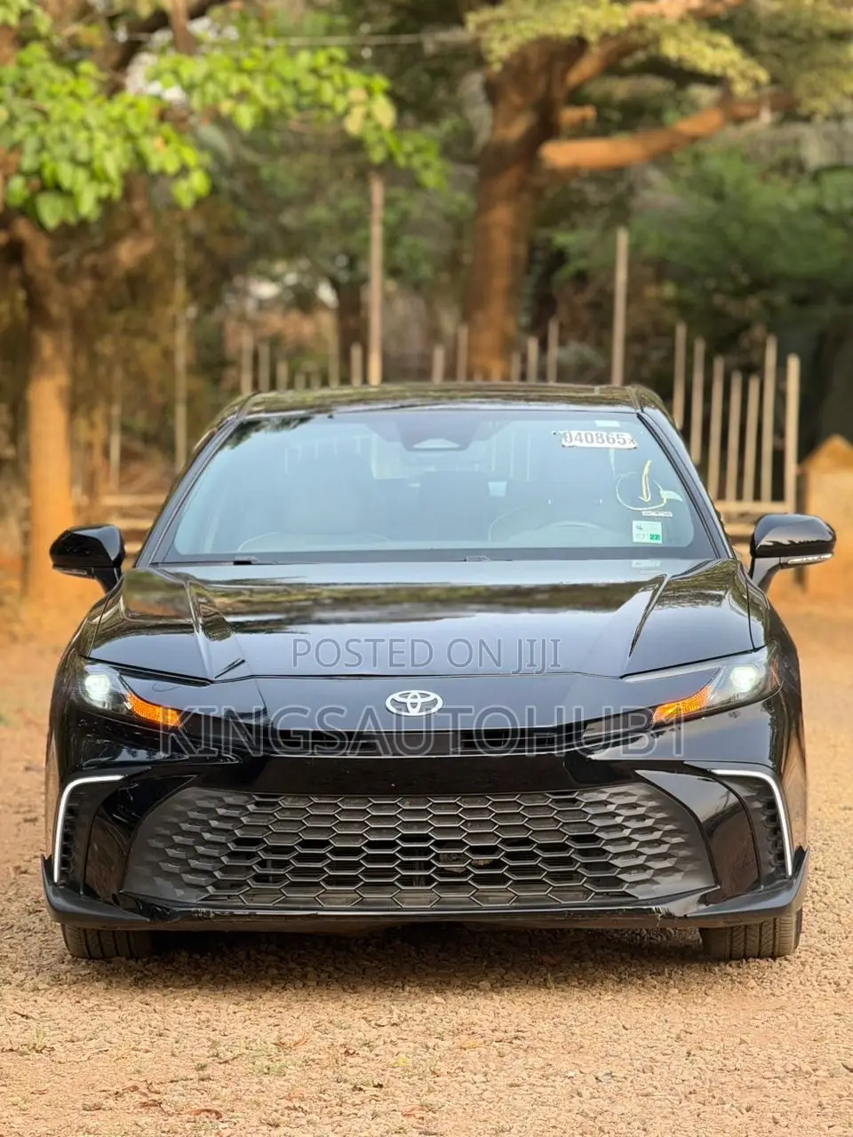 Toyota Camry SE 2025 Black