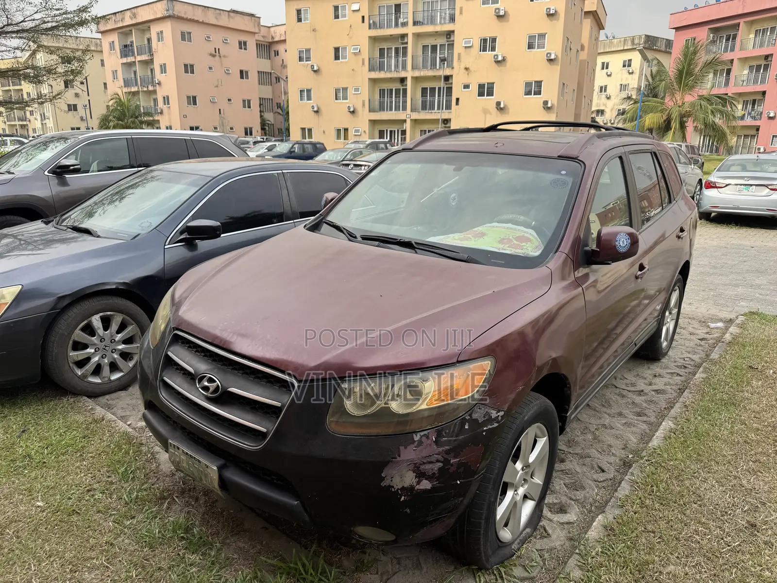 Hyundai Santa Fe 2.7 V6 2007 Red