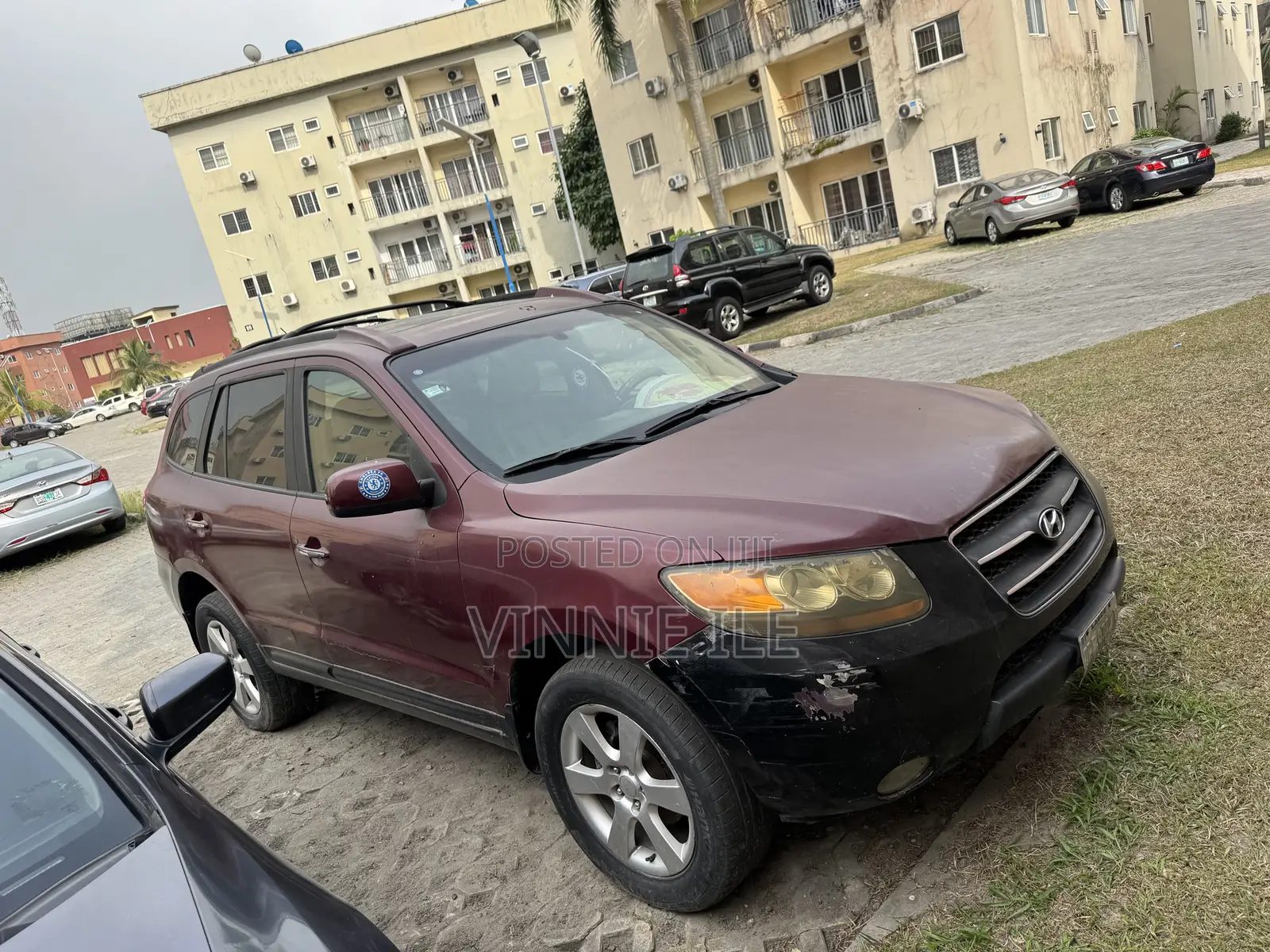 Hyundai Santa Fe 2.7 V6 2007 Red