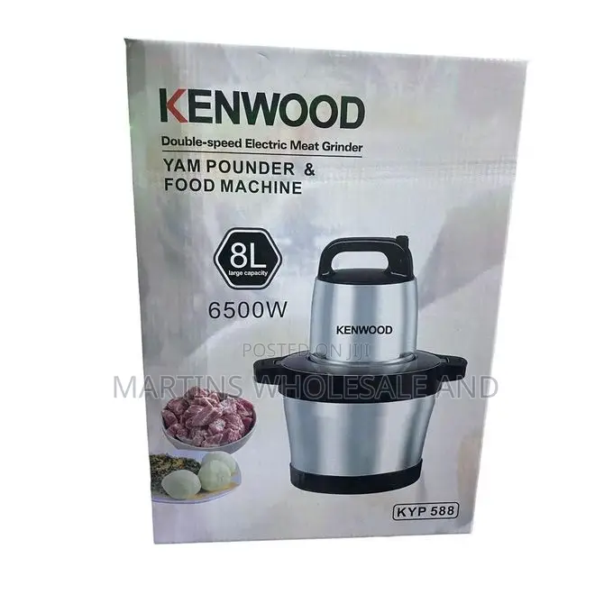 Kenwood Double-Speed Electric Meat Grinder Yam Pounder Food Machine,