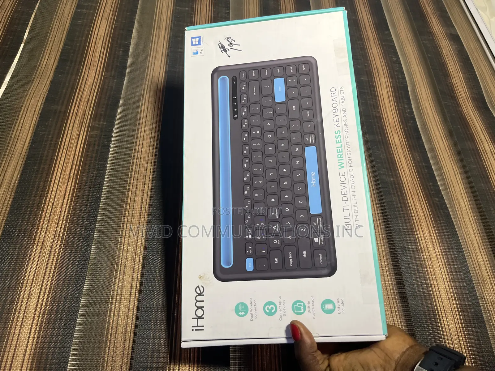 I Home Multi-Device Wireless Keyboard
