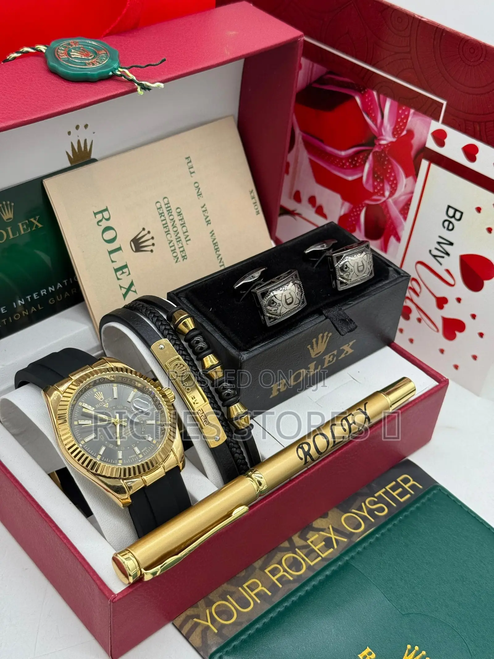 Exclusive Rolex Skydweller Rubber Masculine Set
