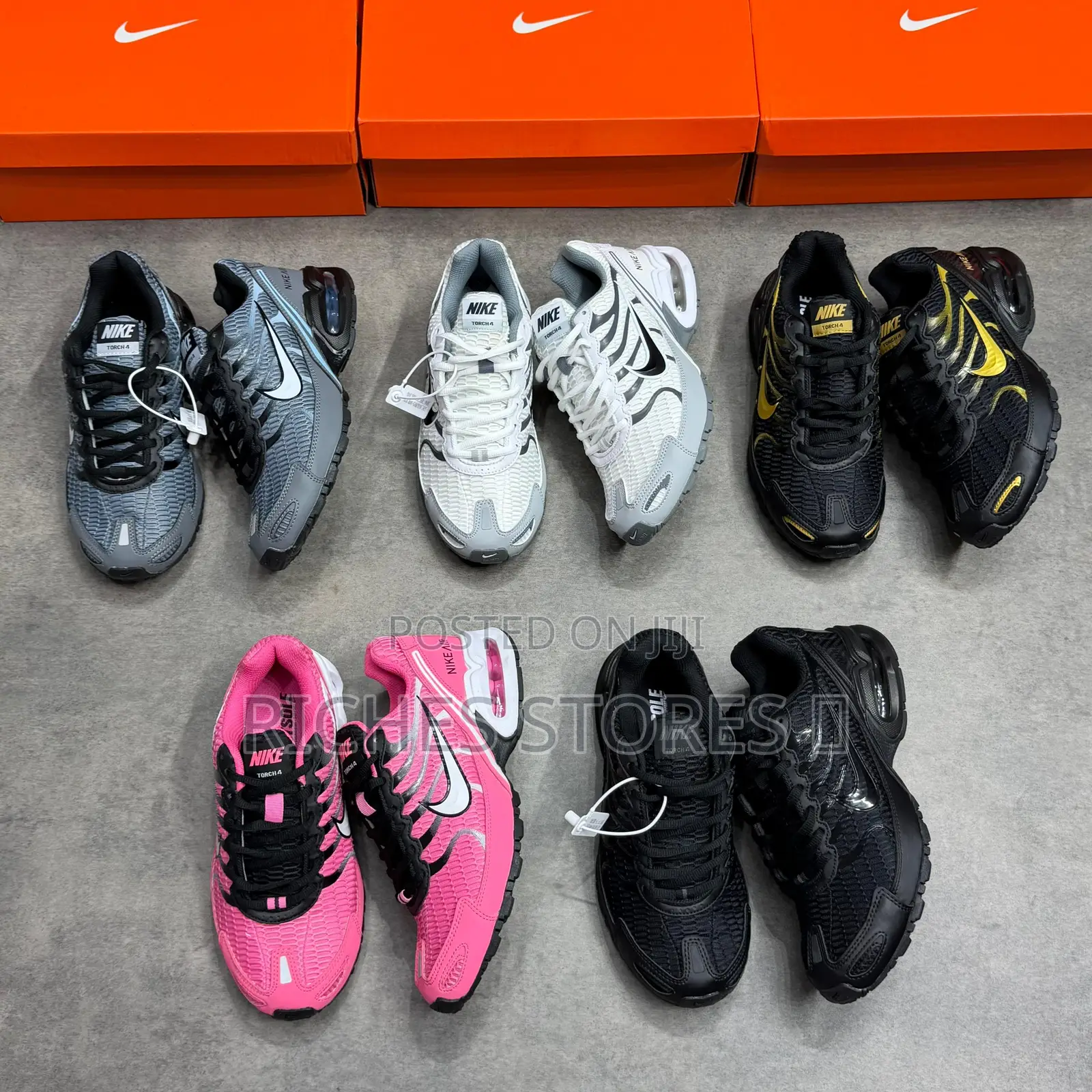 Authentic Nike Air Torch 4 in Five Colorway