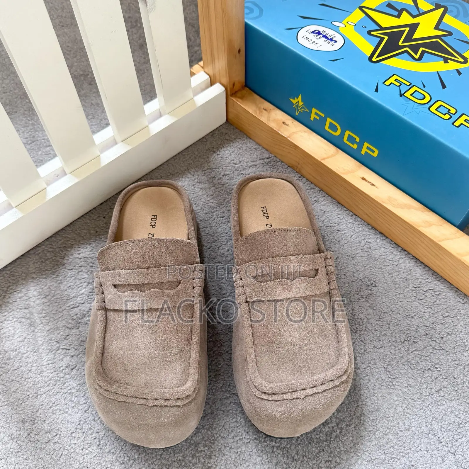 Original Fdcp Suede Mules