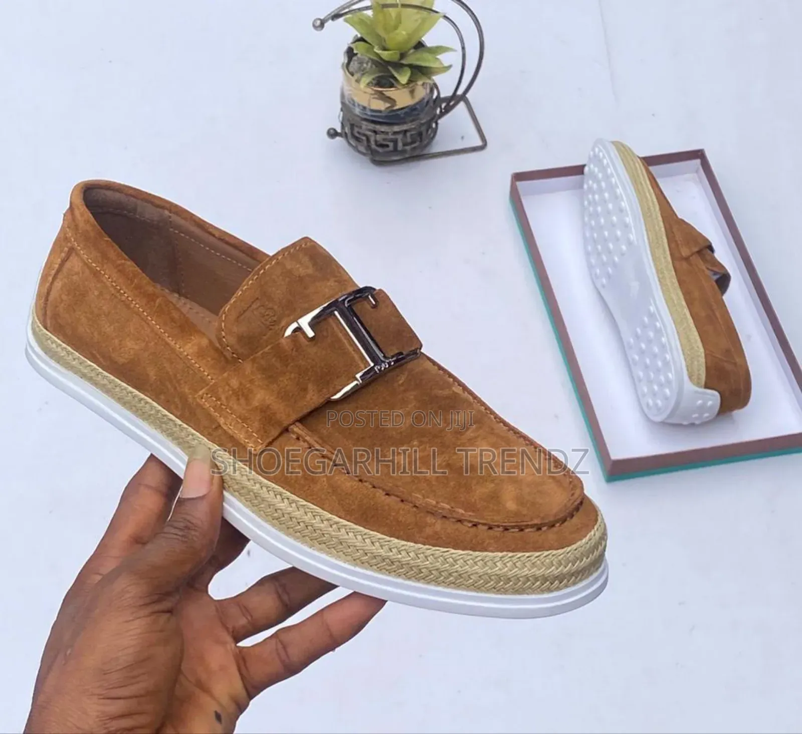 Men Suede Espadrilles Loafers Shoes Available in 5 Colours