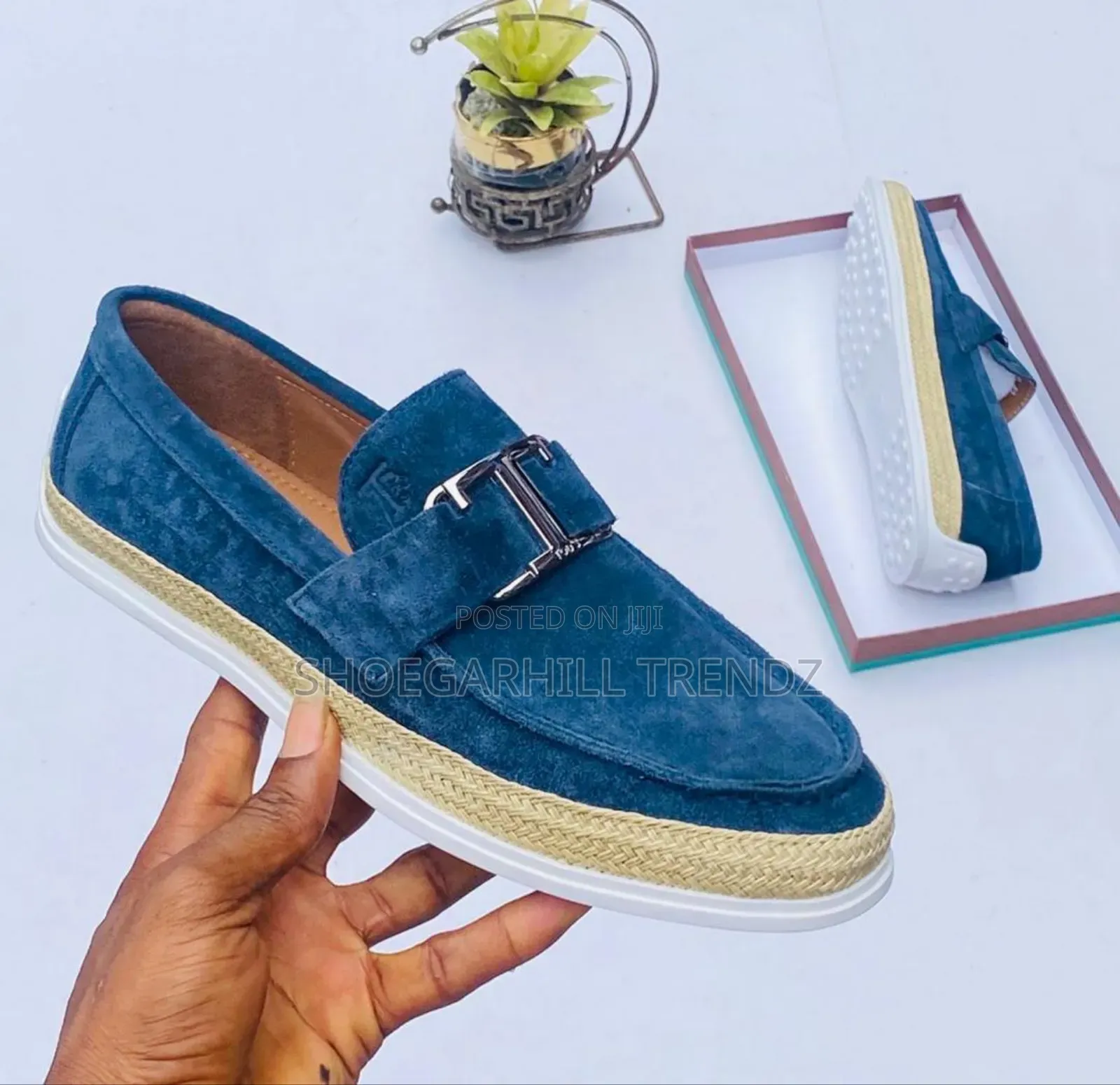 Men Suede Espadrilles Loafers Shoes Available in 5 Colours