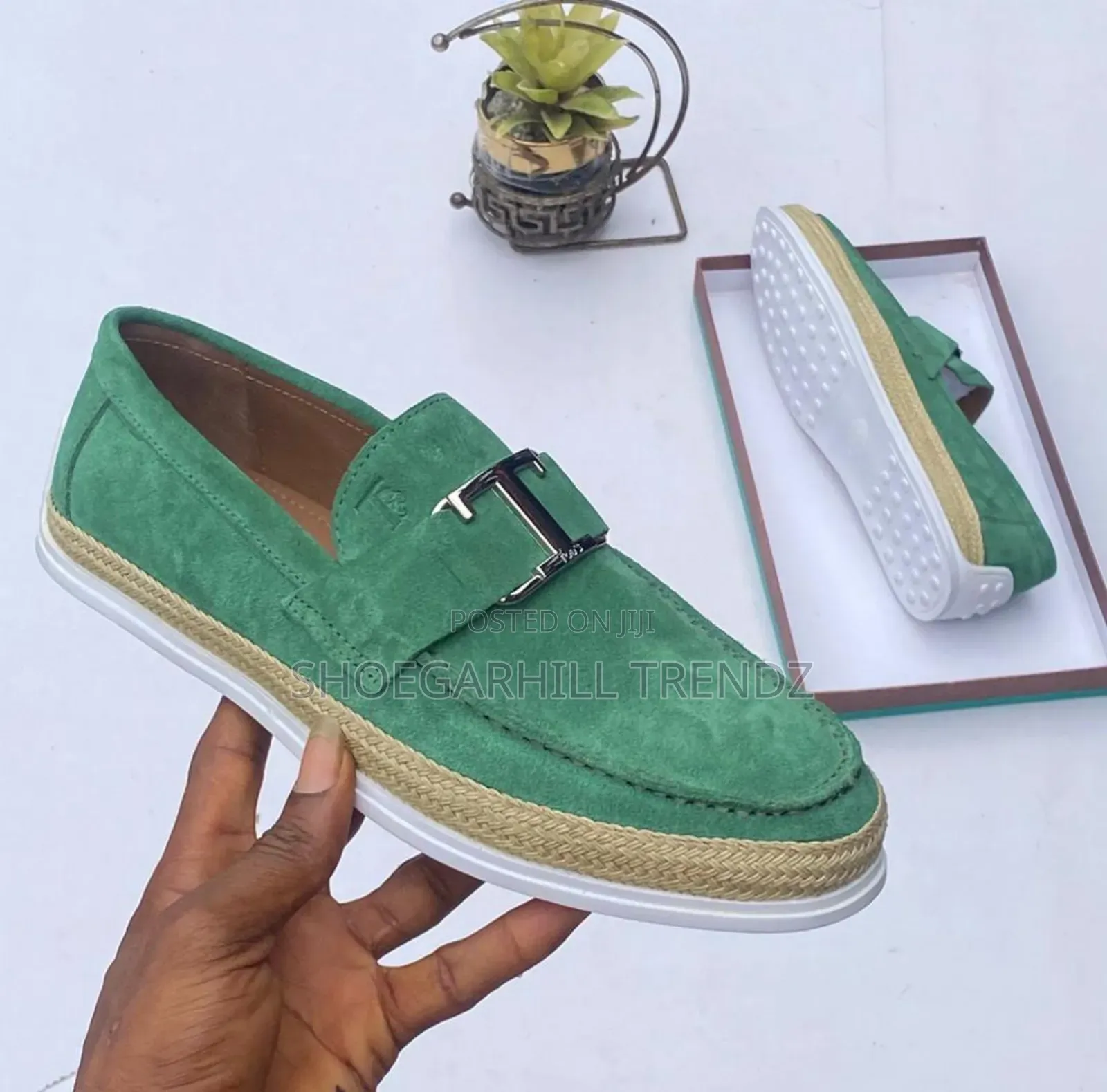 Men Suede Espadrilles Loafers Shoes Available in 5 Colours