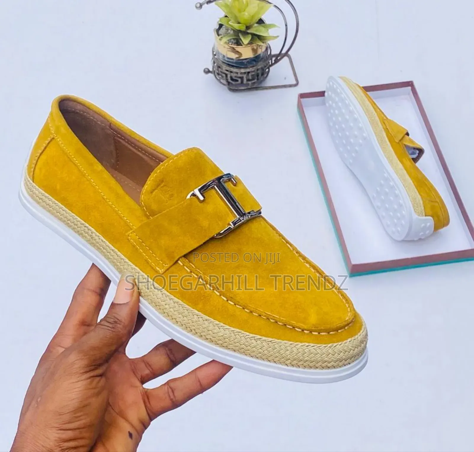 Men Suede Espadrilles Loafers Shoes Available in 5 Colours