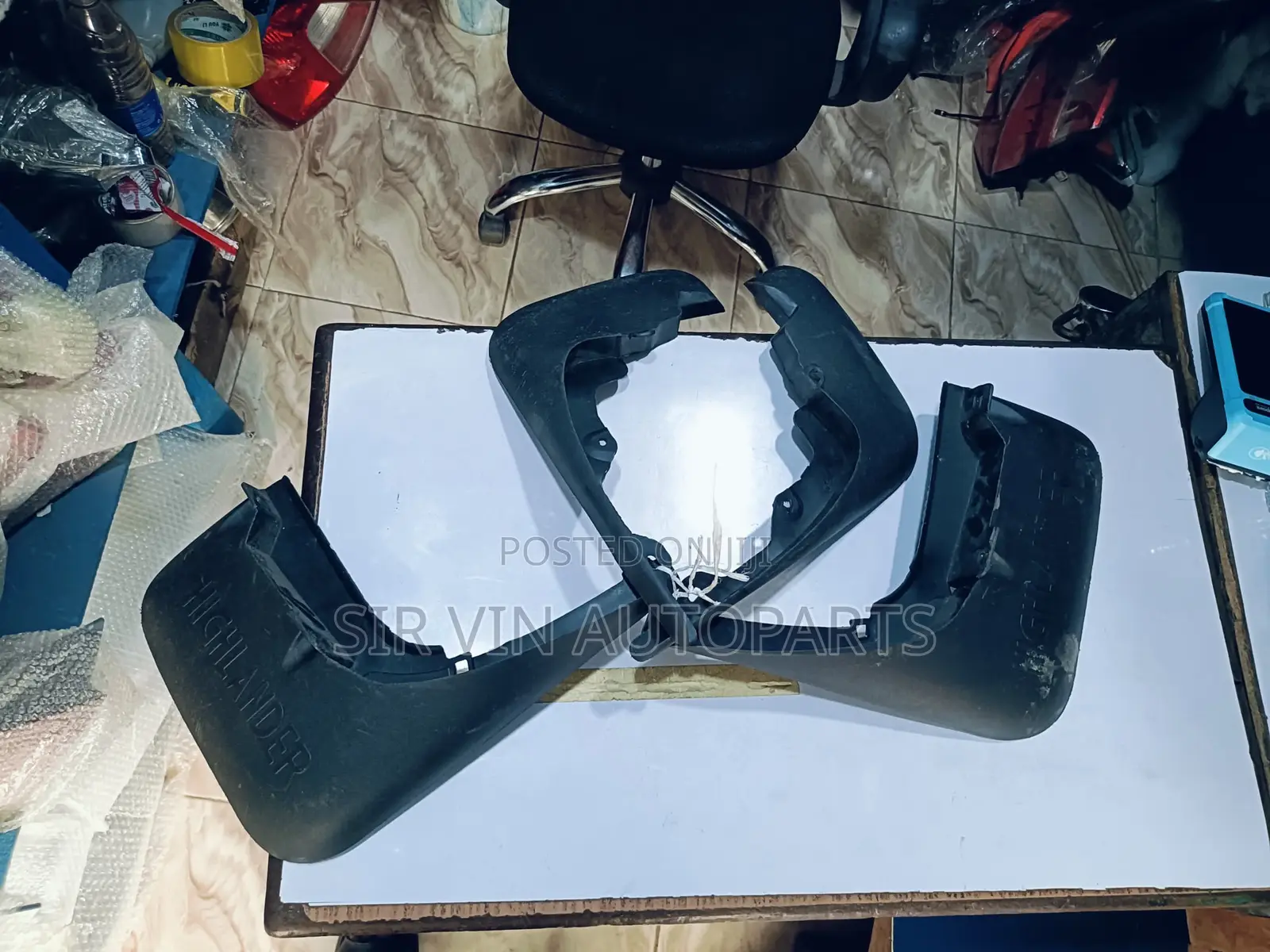 Mudflaps/ Mud Flaps For Highlander 2008 (New)