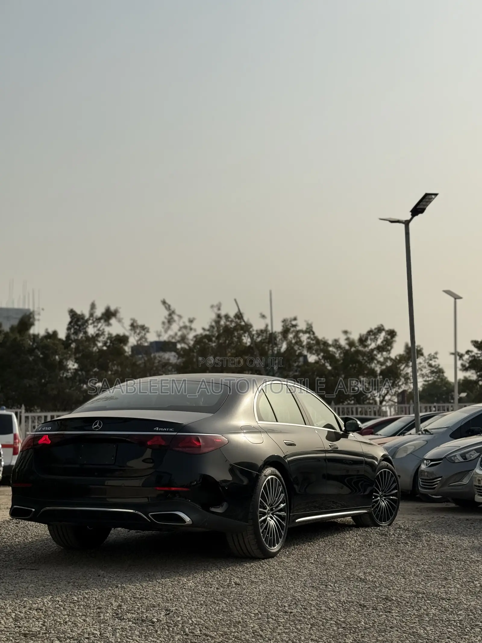 New Mercedes-Benz E450 2024 Black