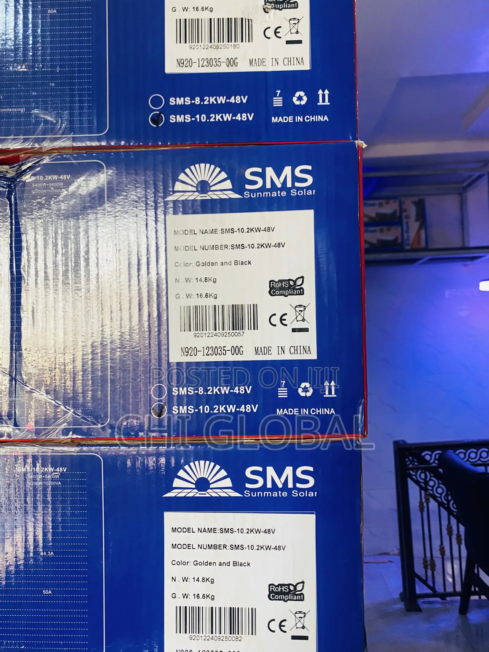 SMS 10.2kva 48v Hybrid Inverter