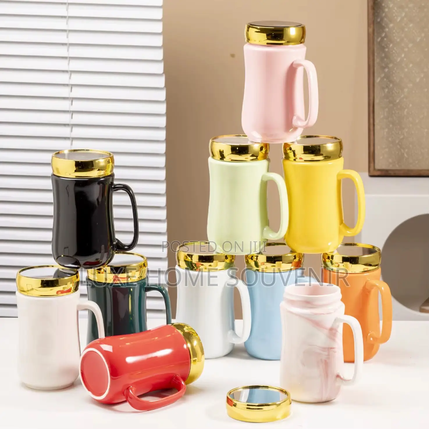 Mirror Mug With Handle