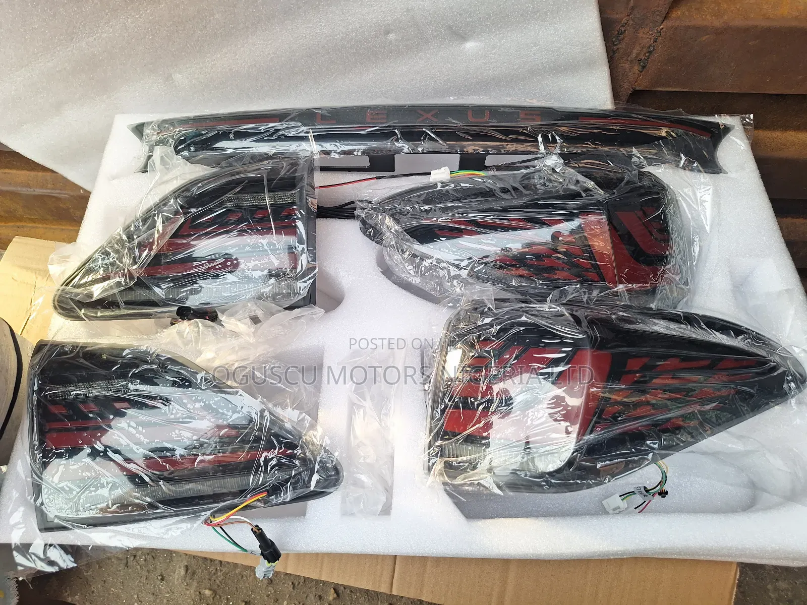 Complete Back Light Rx350 Upgrade 2010 To 2020 With Lexus Written