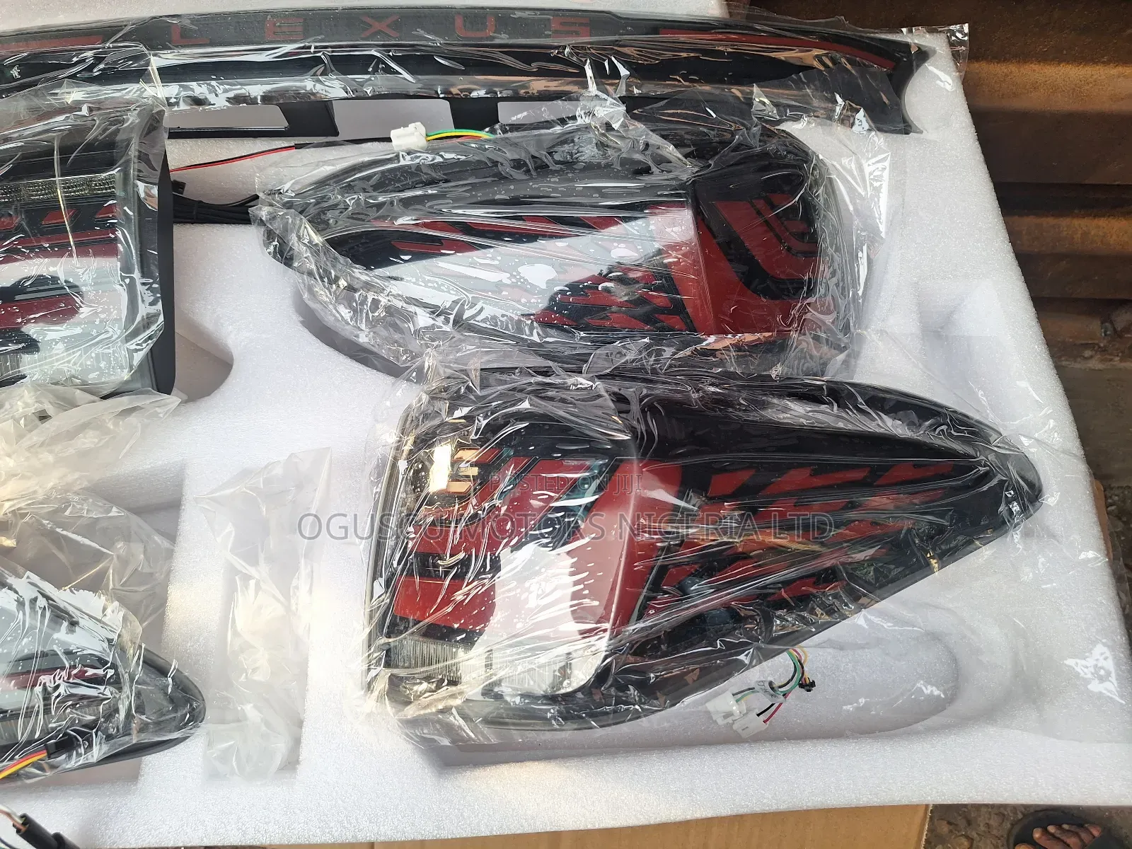 Complete Back Light Rx350 Upgrade 2010 To 2020 With Lexus Written