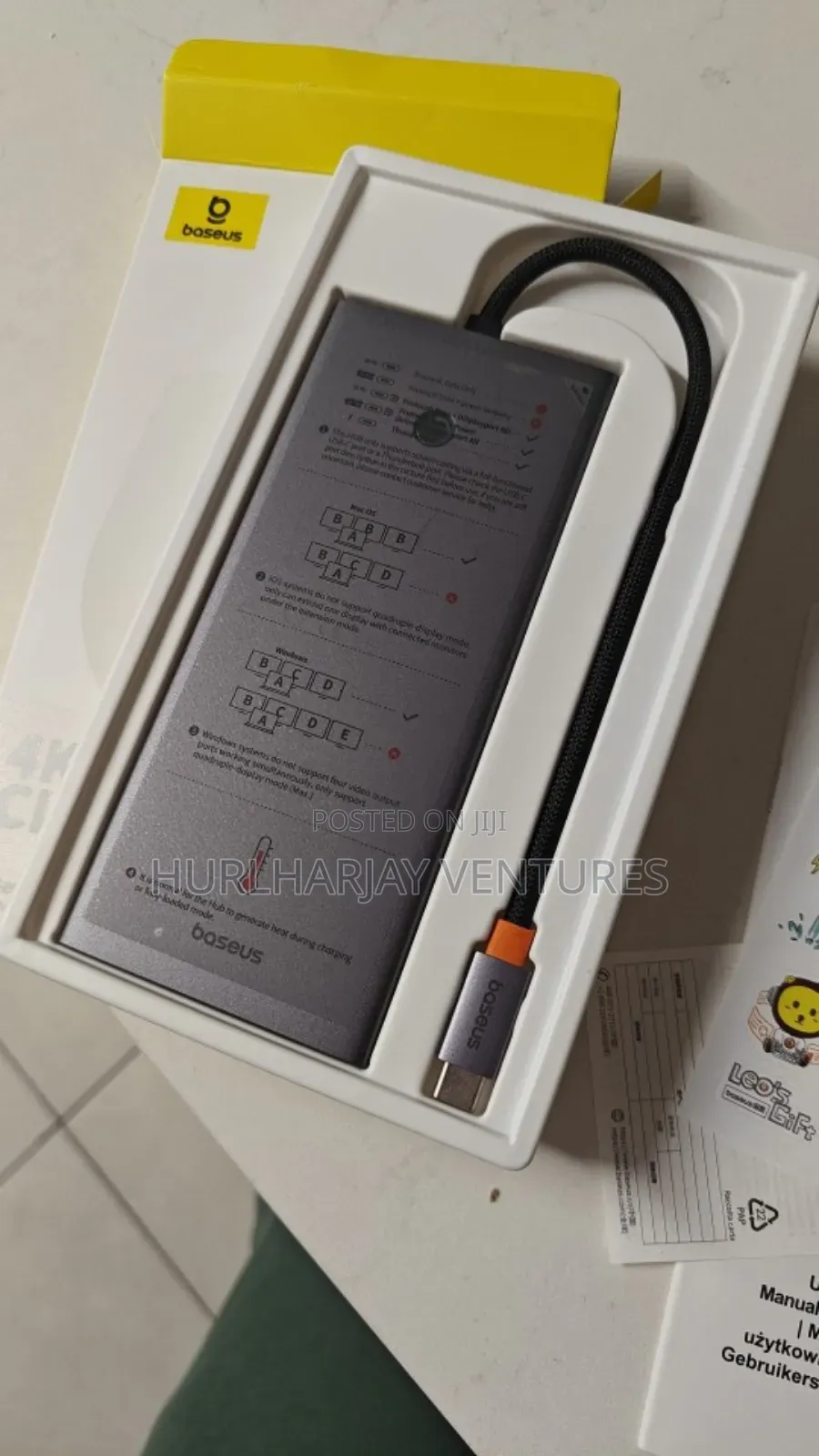 Baseus 13-in-1 Usbc Hub With 4 Display Ports