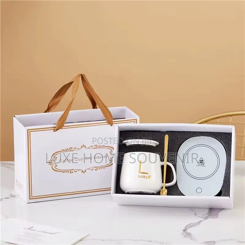Coffee Mug and Heating Saucer
