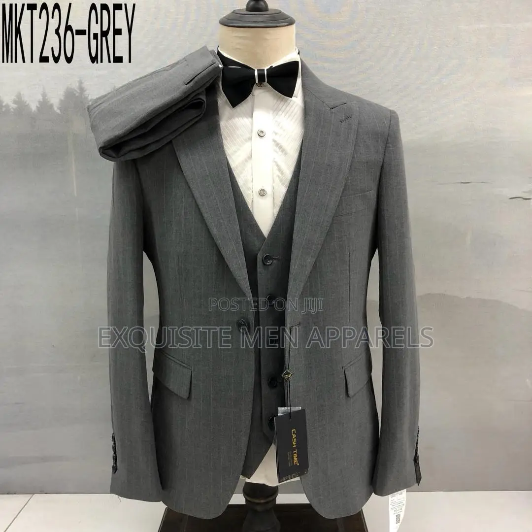 Quality Formal Turkish Stripe Men’S Suit