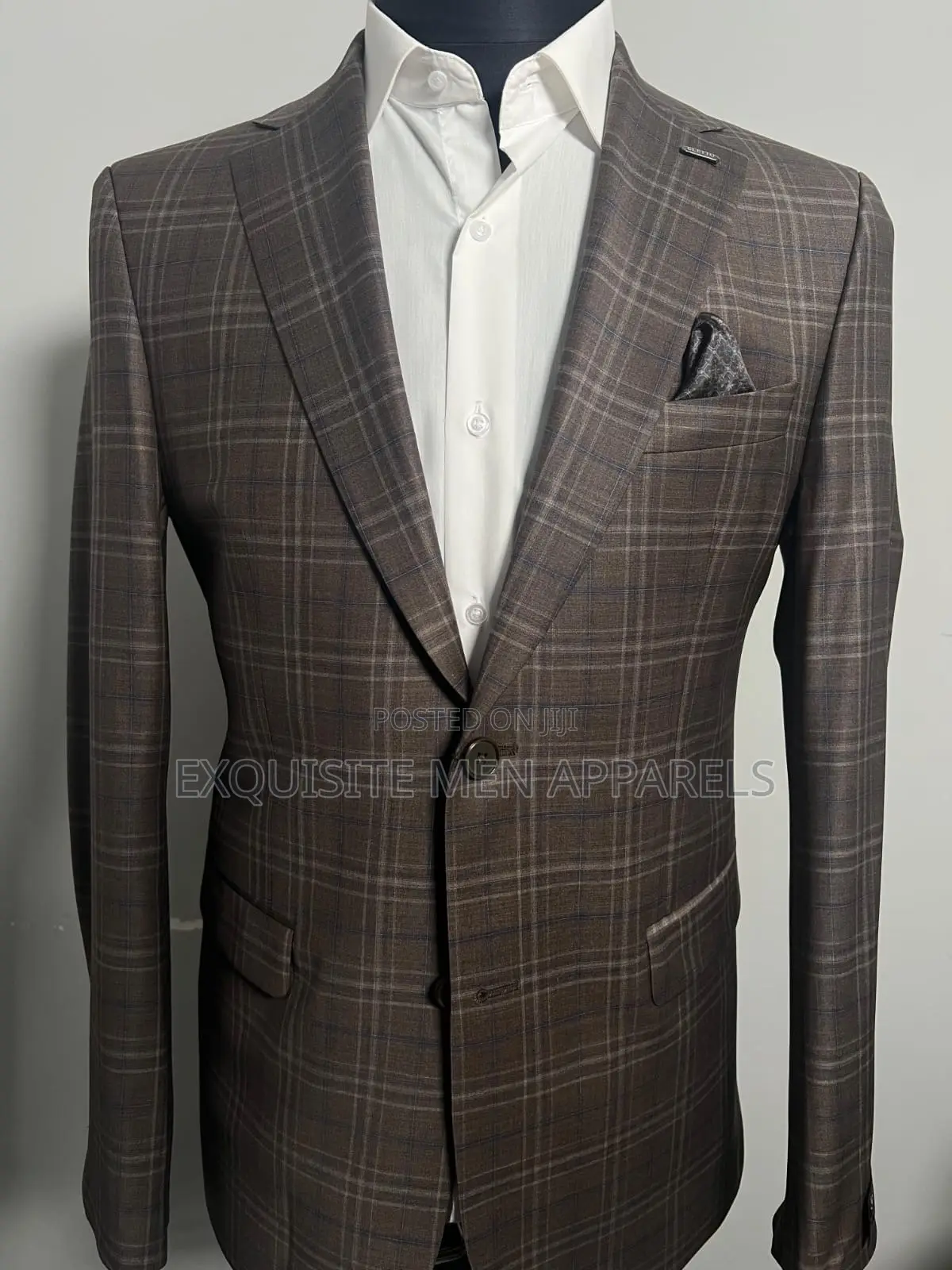 Italian Cashmere Fabric Quality Slimfit Men’S Blazers Suit