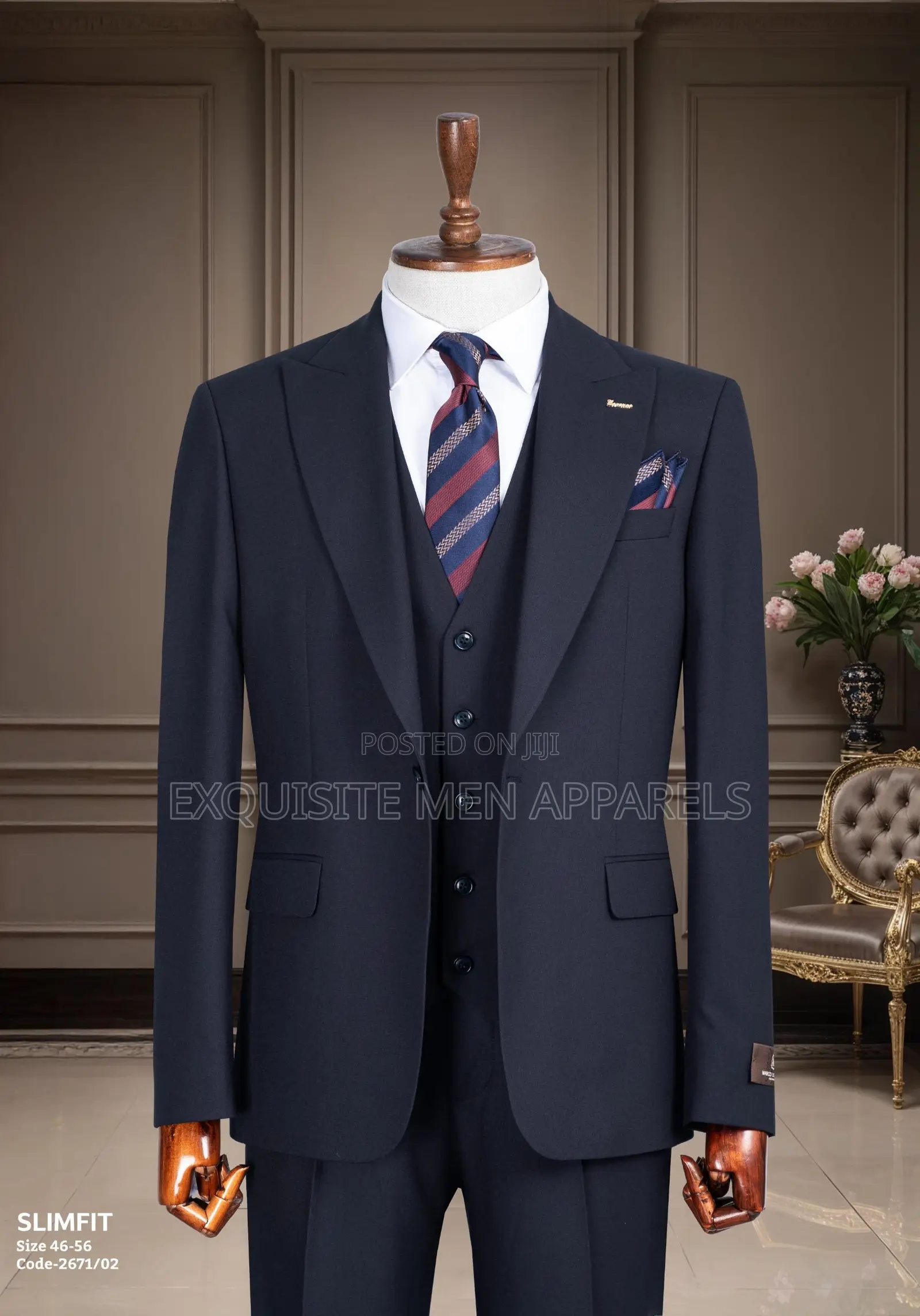 Quality Formal Turkish Slim Fit Men’S Suit
