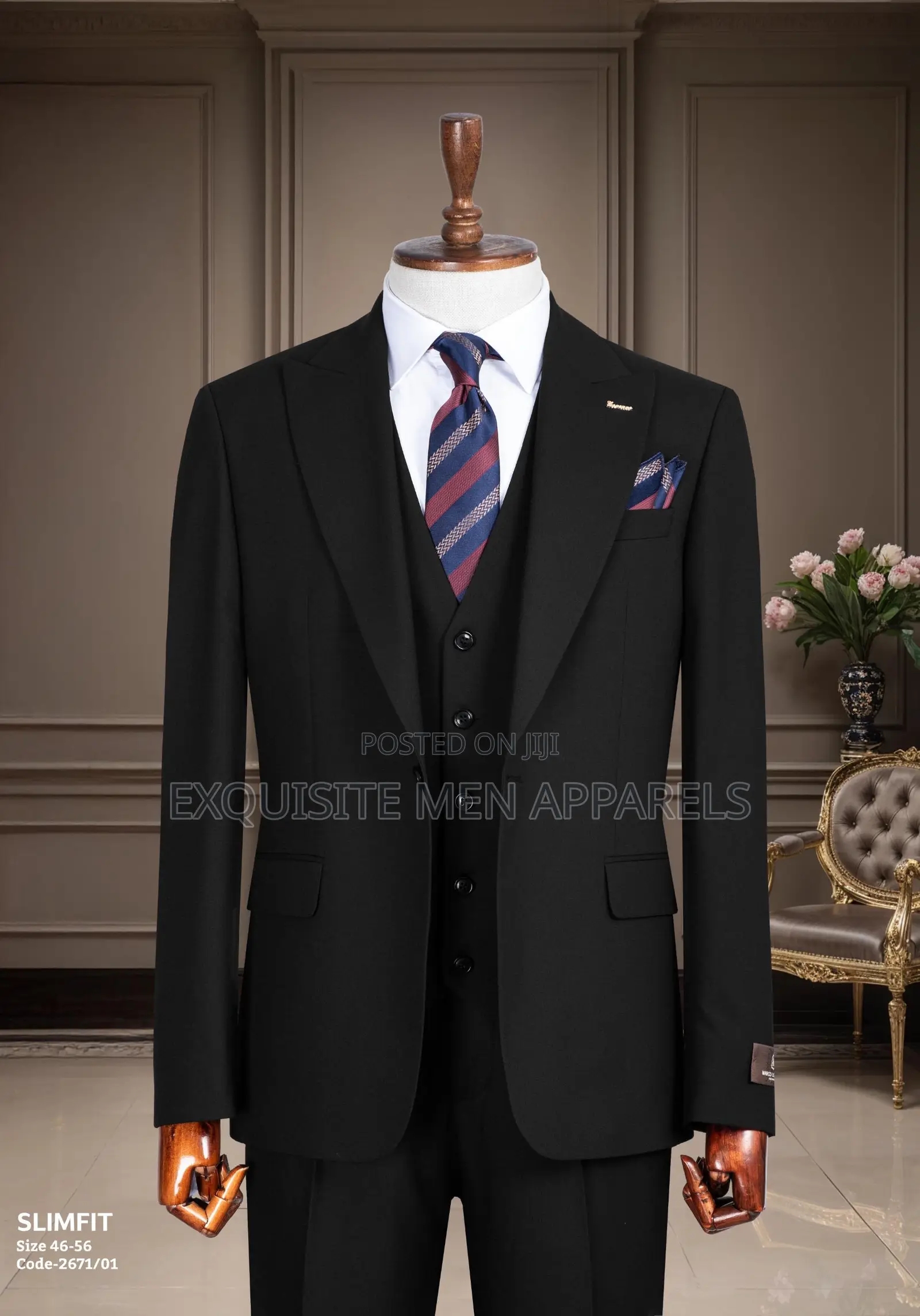 Quality Formal Turkish Slim Fit Men’S Suit