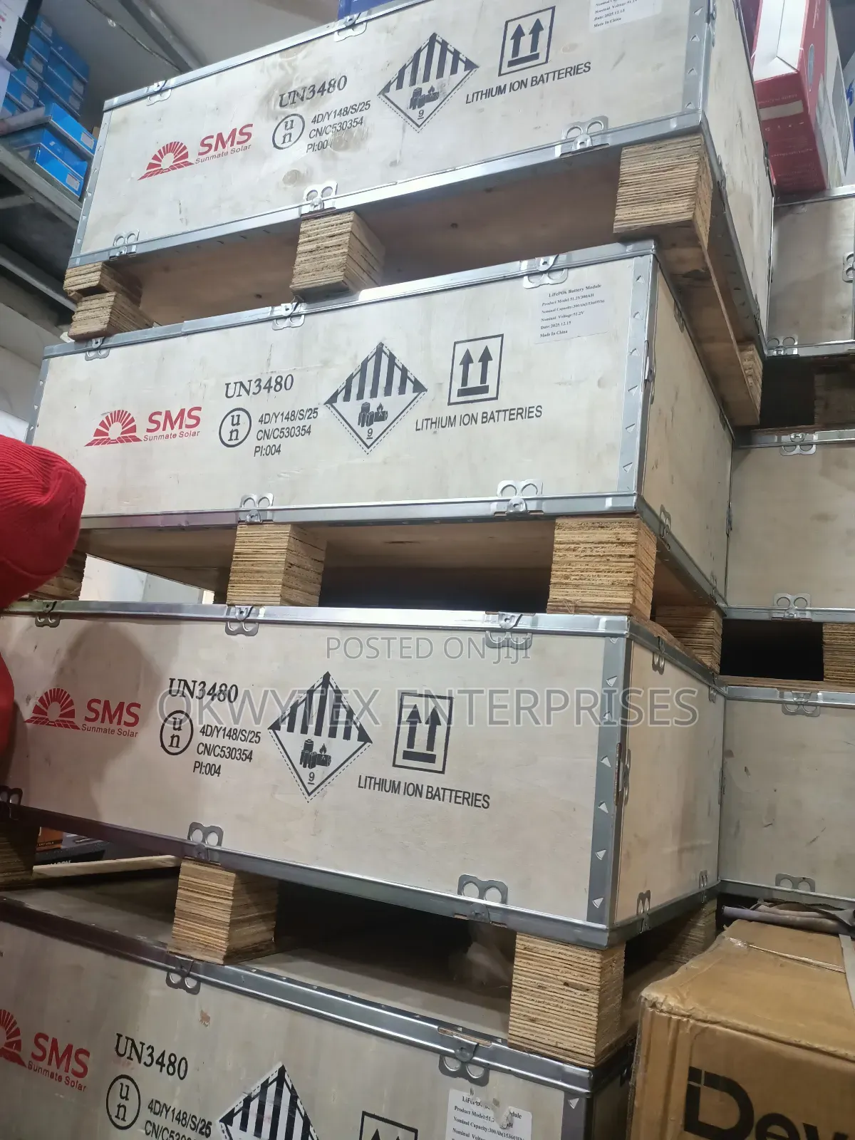 15kwh Sms Lithium Ion Batteries