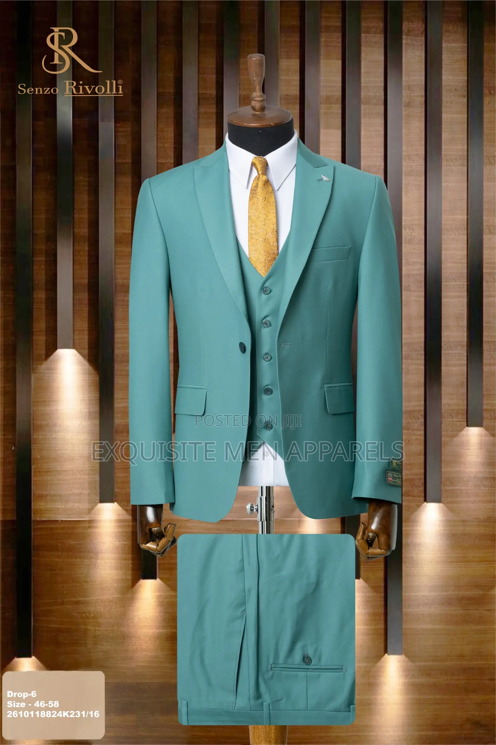 Turkish Brand Slim Fit Office Men’S Suit