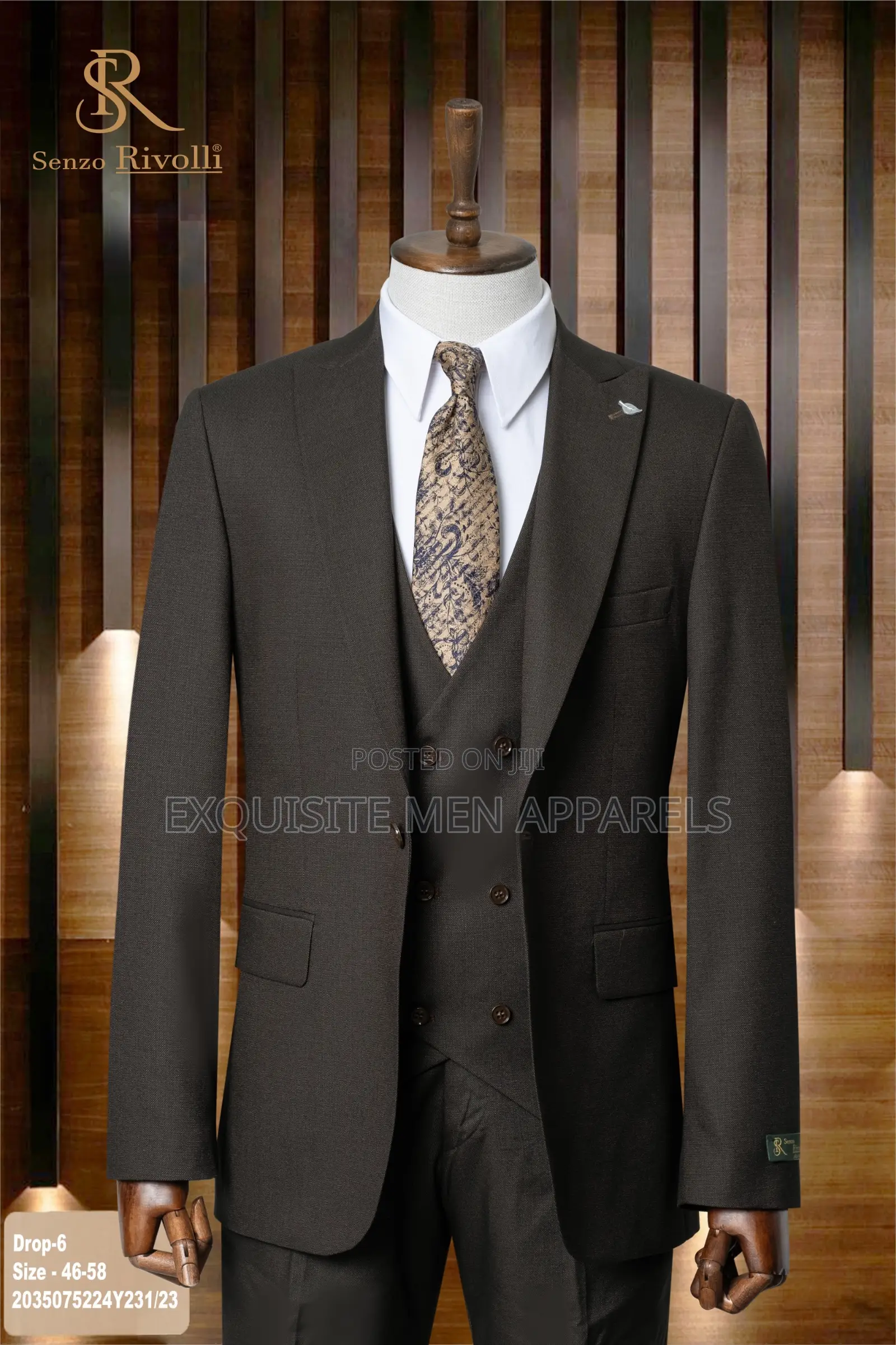 Turkish Brand Slim Fit Office Men’S Suit