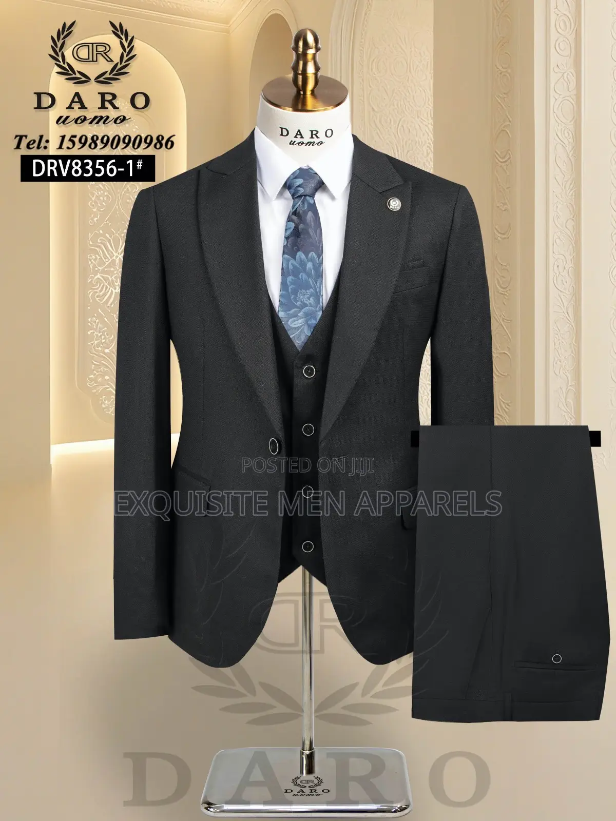 Quality Woolly Fabric Daro Turkish Men’S Suit