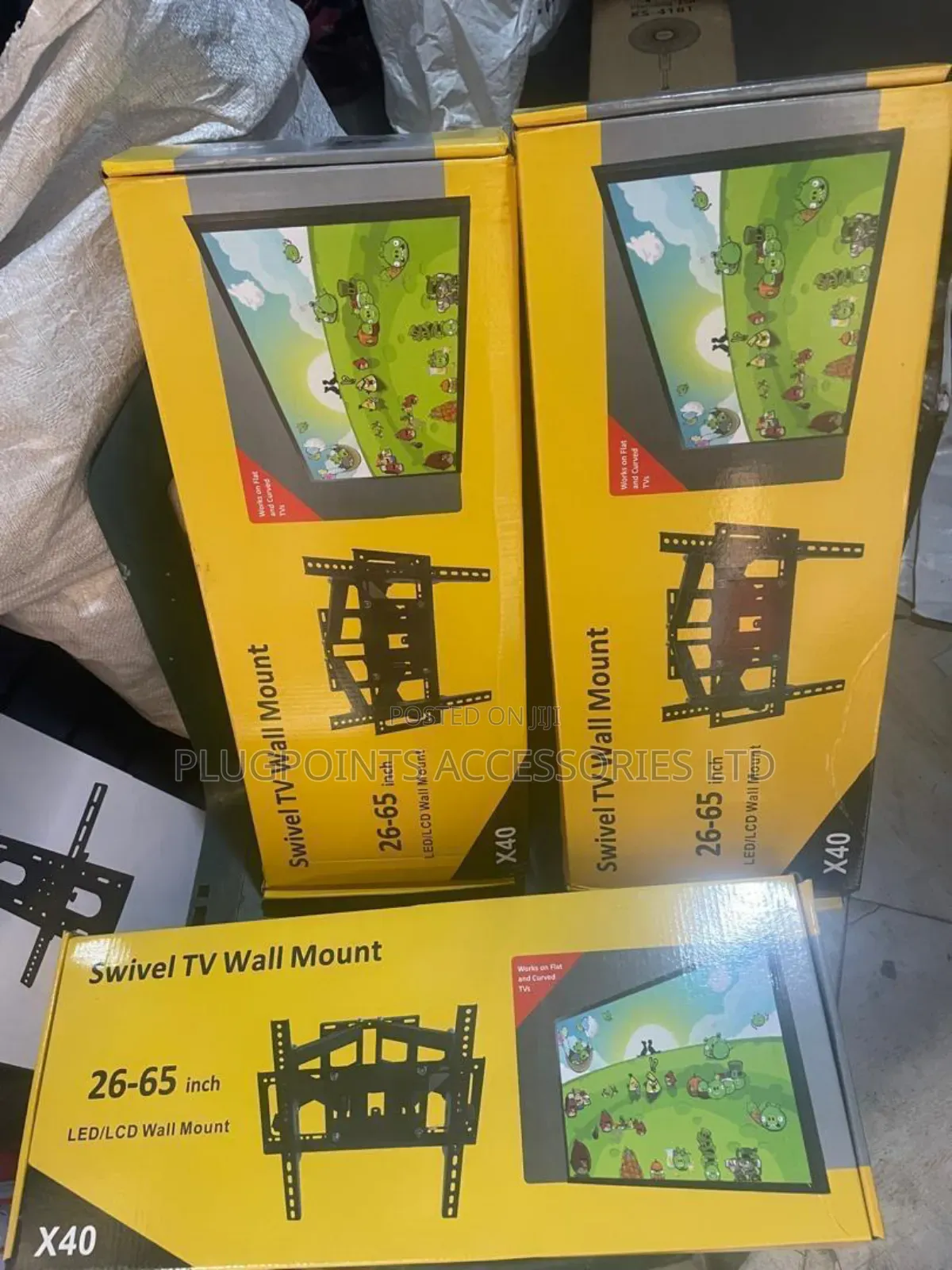 Moveable Tv Wall Bracket 26-55
