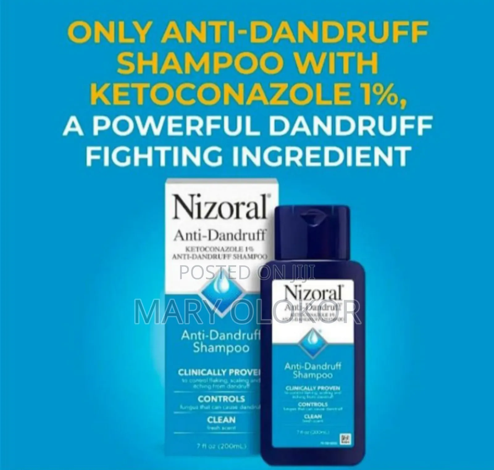 Nizoral Anti- Dandruff Shampoo With 1% Ketoconazole Fresh Scent 200ml