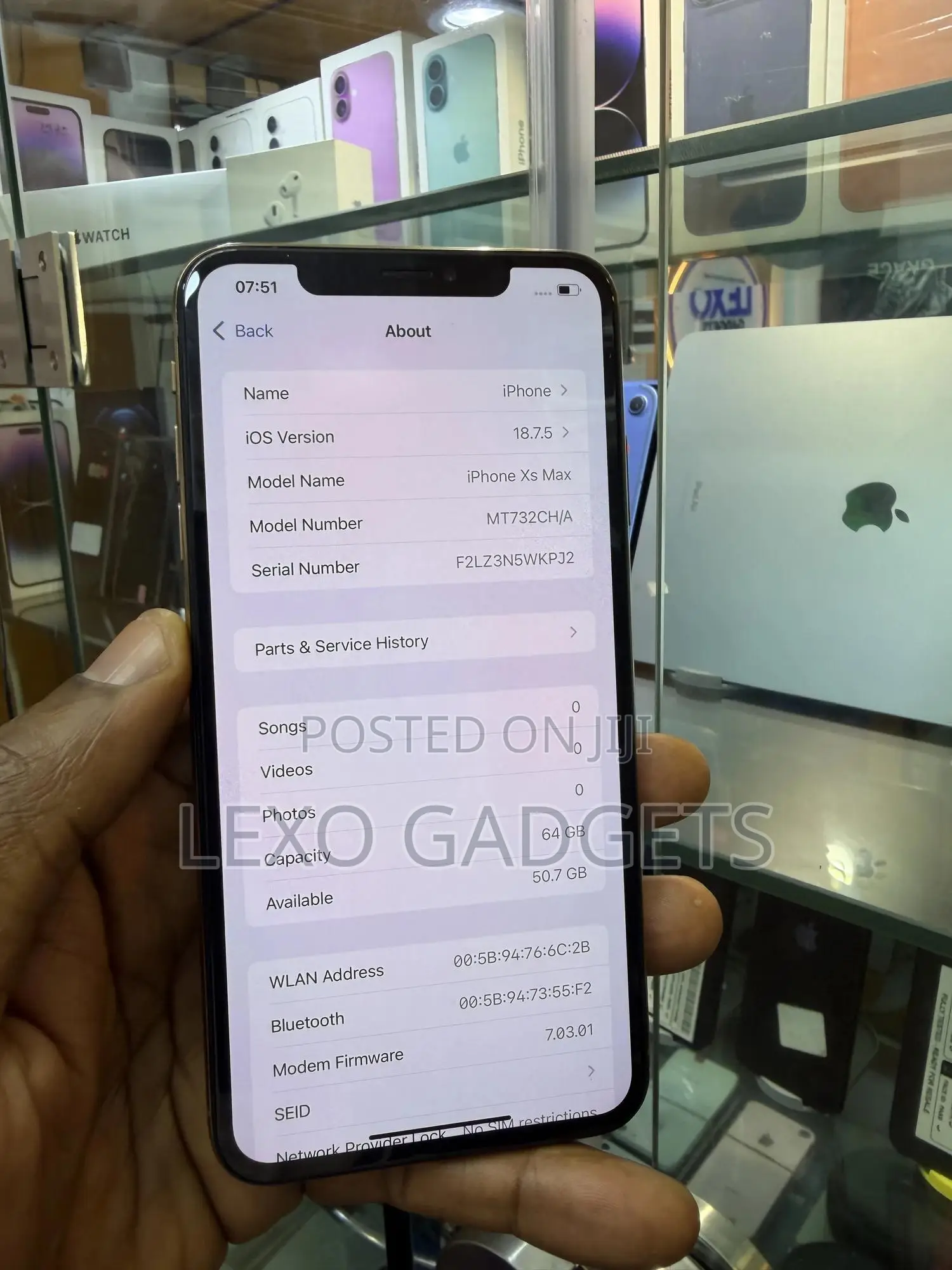 Apple iPhone XS Max 64 GB Gold