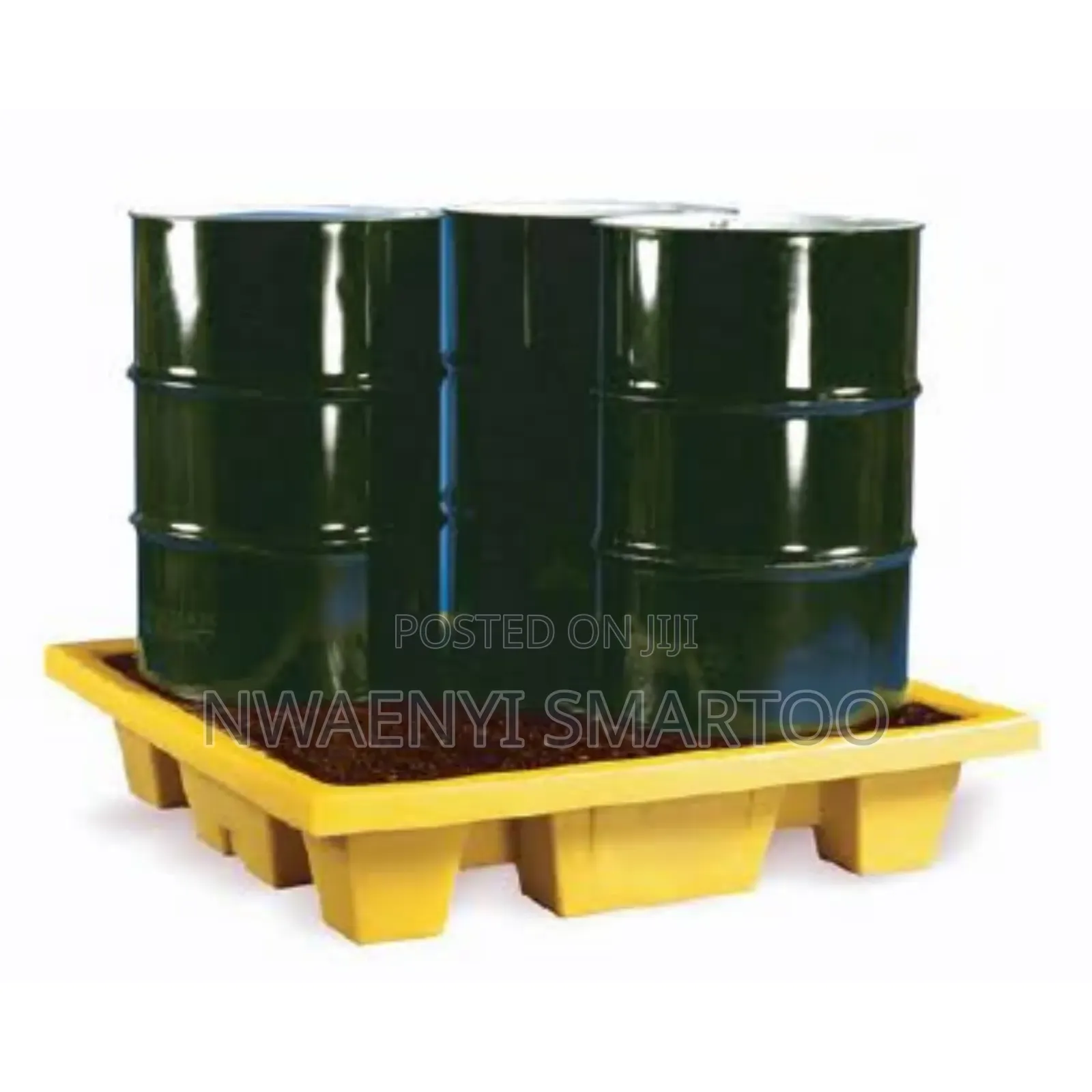 Four Drum Oil Spill Containment Pallet