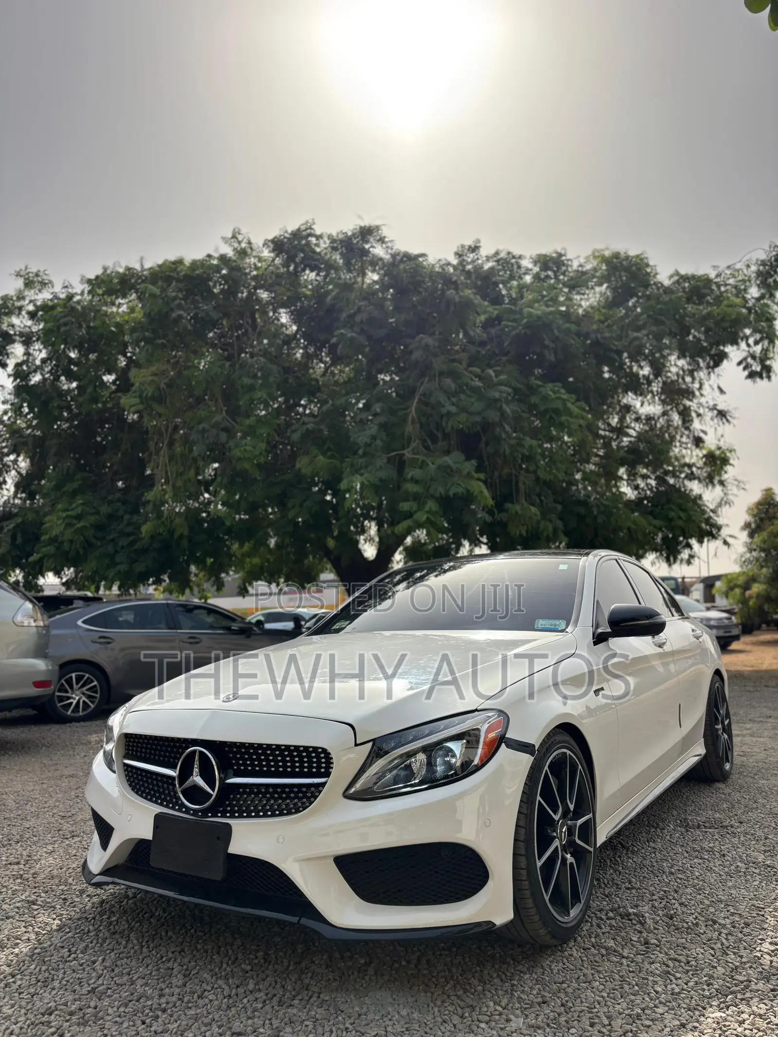 Mercedes-Benz C43 4Matic Cabriolet AWD (3.0L V6 9AM) 2018 White