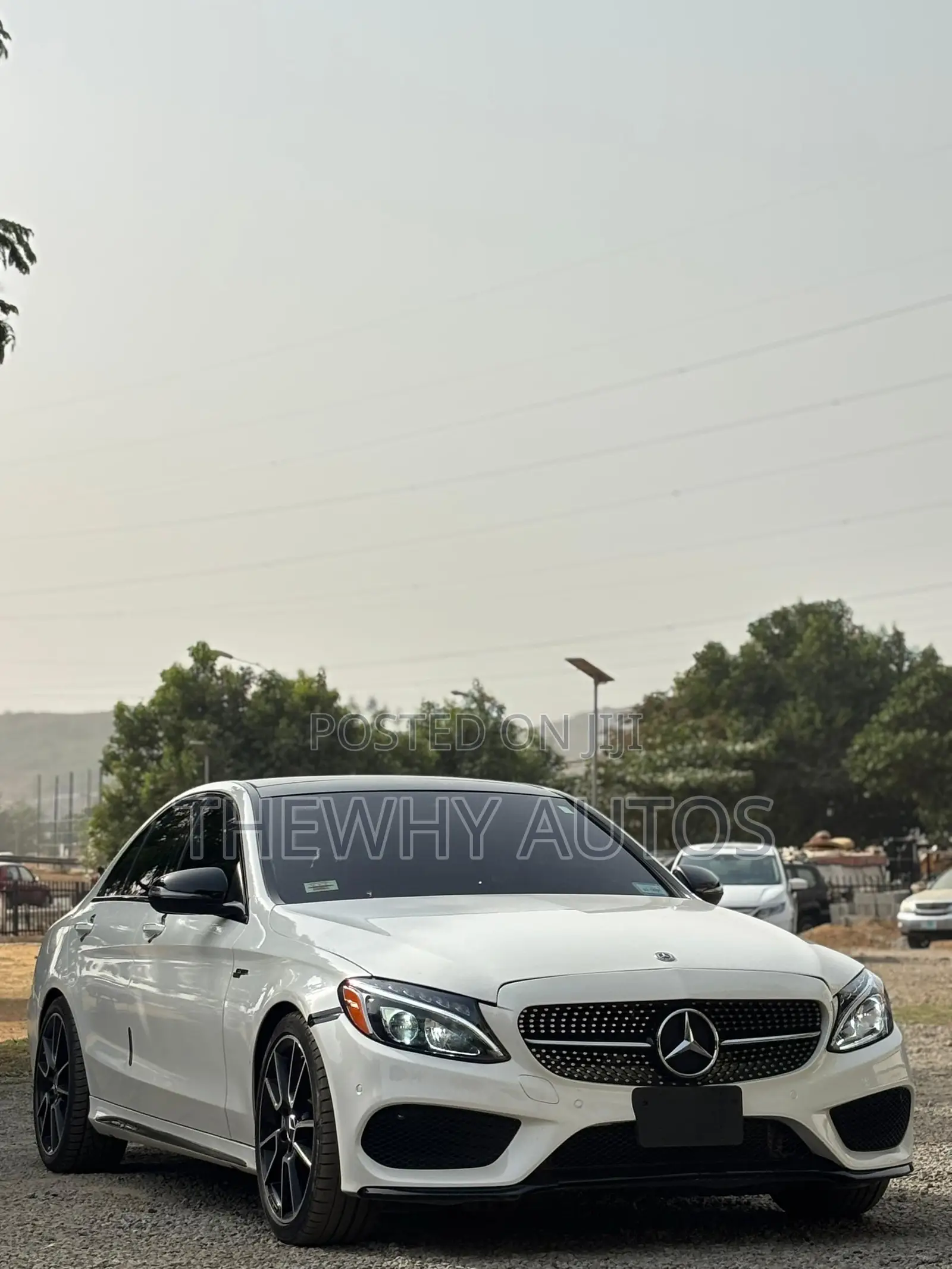 Mercedes-Benz C43 4Matic Cabriolet AWD (3.0L V6 9AM) 2018 White