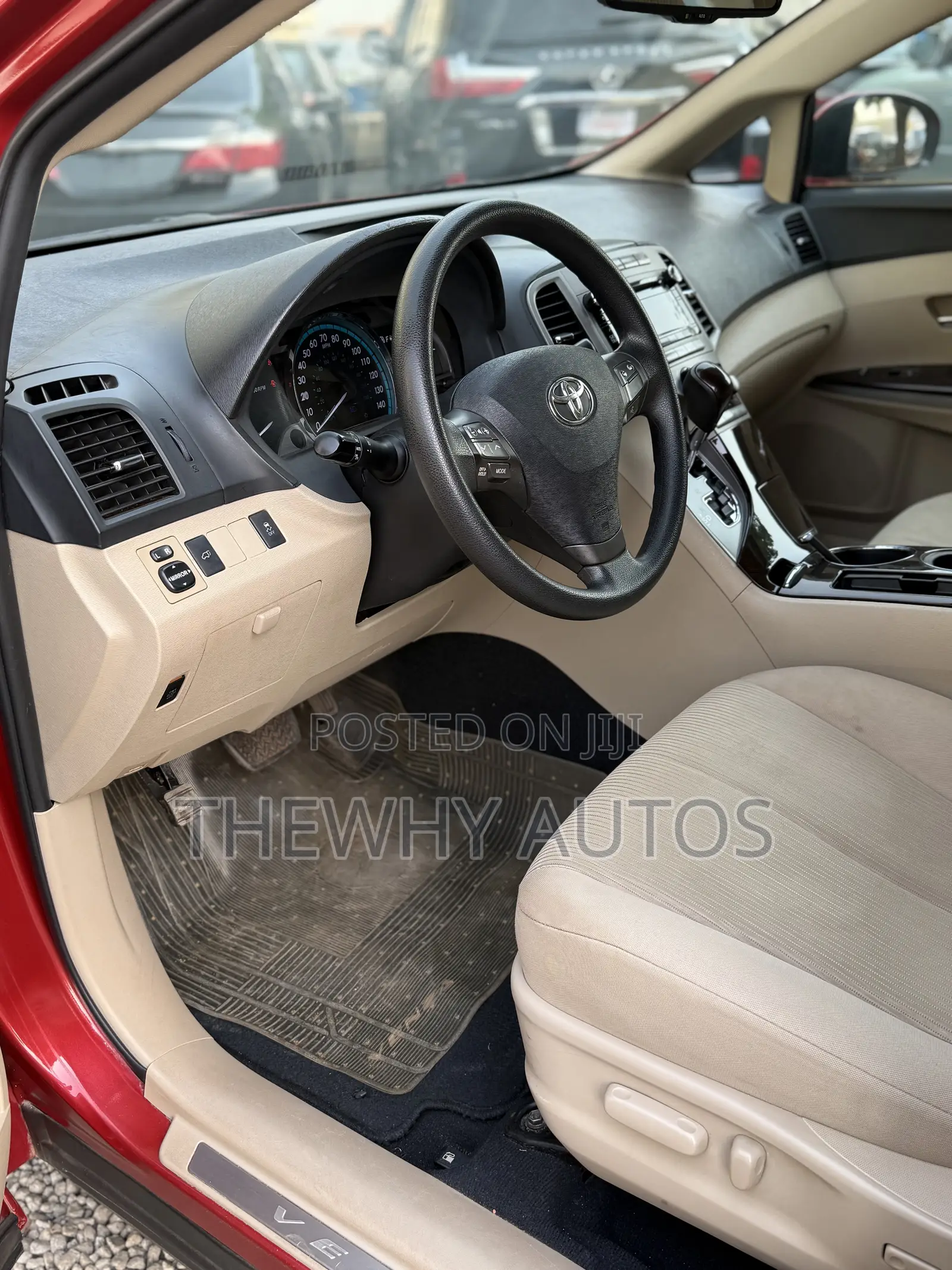 Toyota Venza XLE 2011 Red