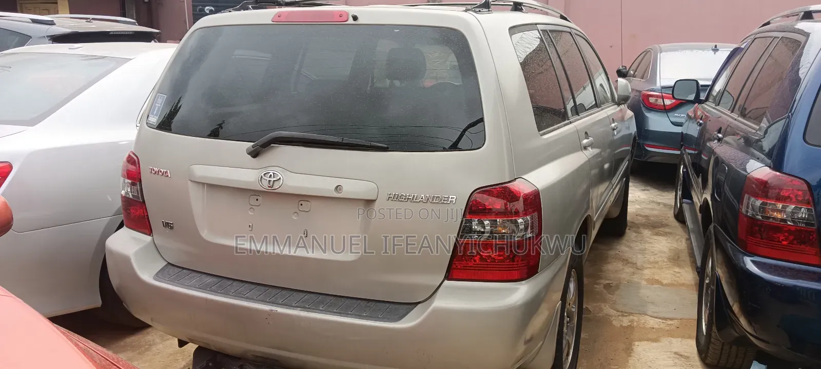 Toyota Highlander V6 4x4 2006 Silver