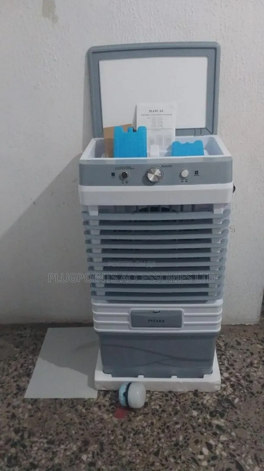 Air Cooler 25liters Tank With Ice Packs