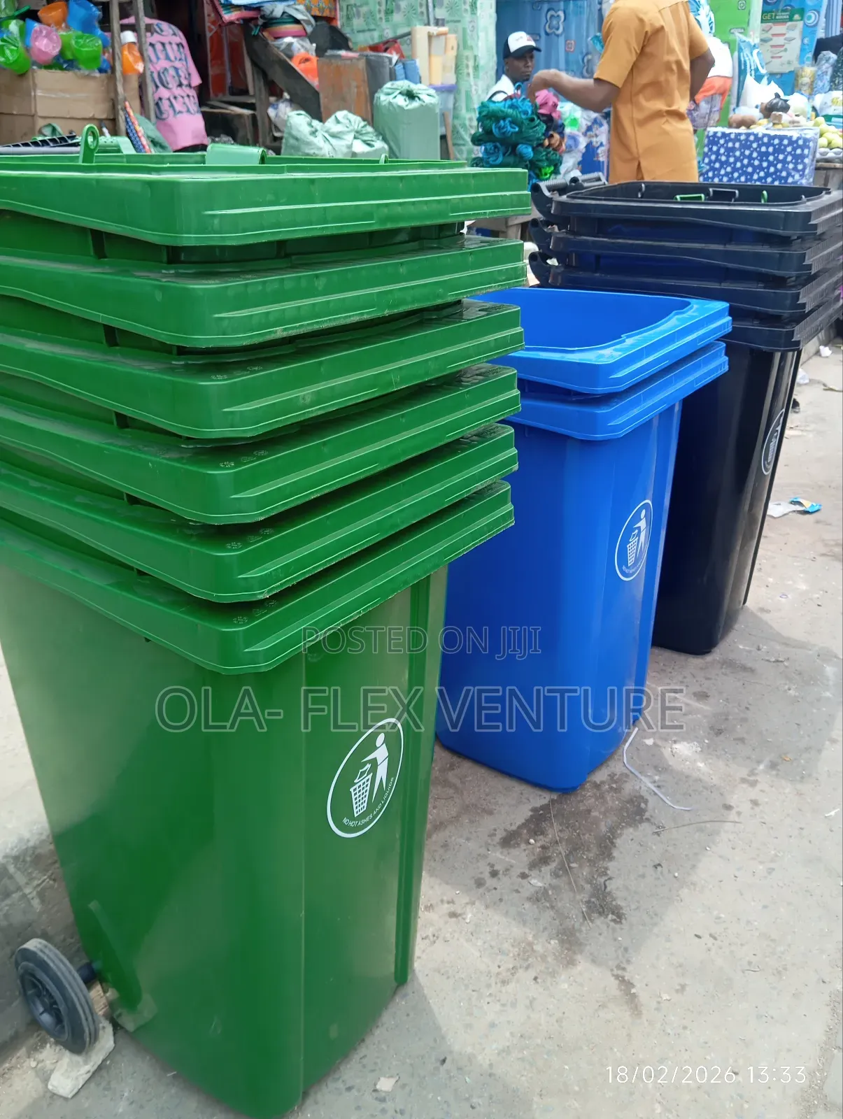 Dustin Bin Foreign 240liter