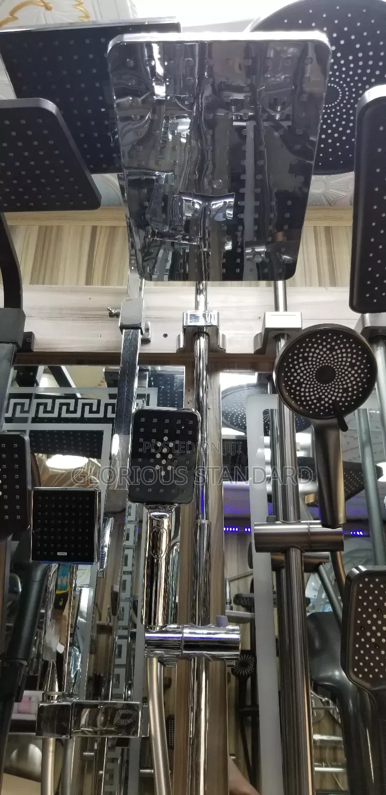 High Quality Heavy Gauge England Standing Shower