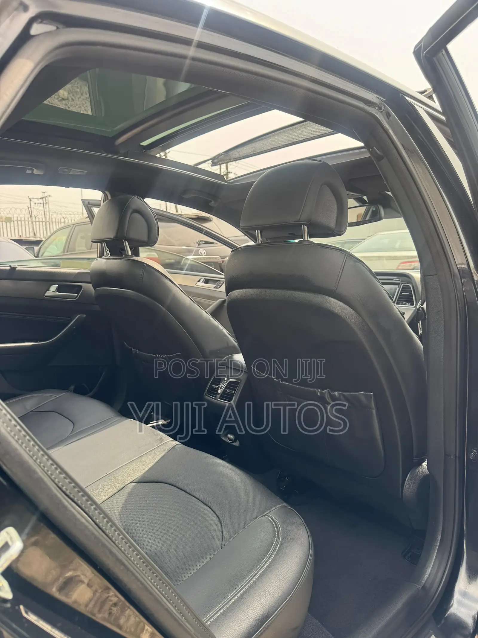 Hyundai Sonata Limited 2.0T Seban (2.0L 4cyl 6A) 2016 Black