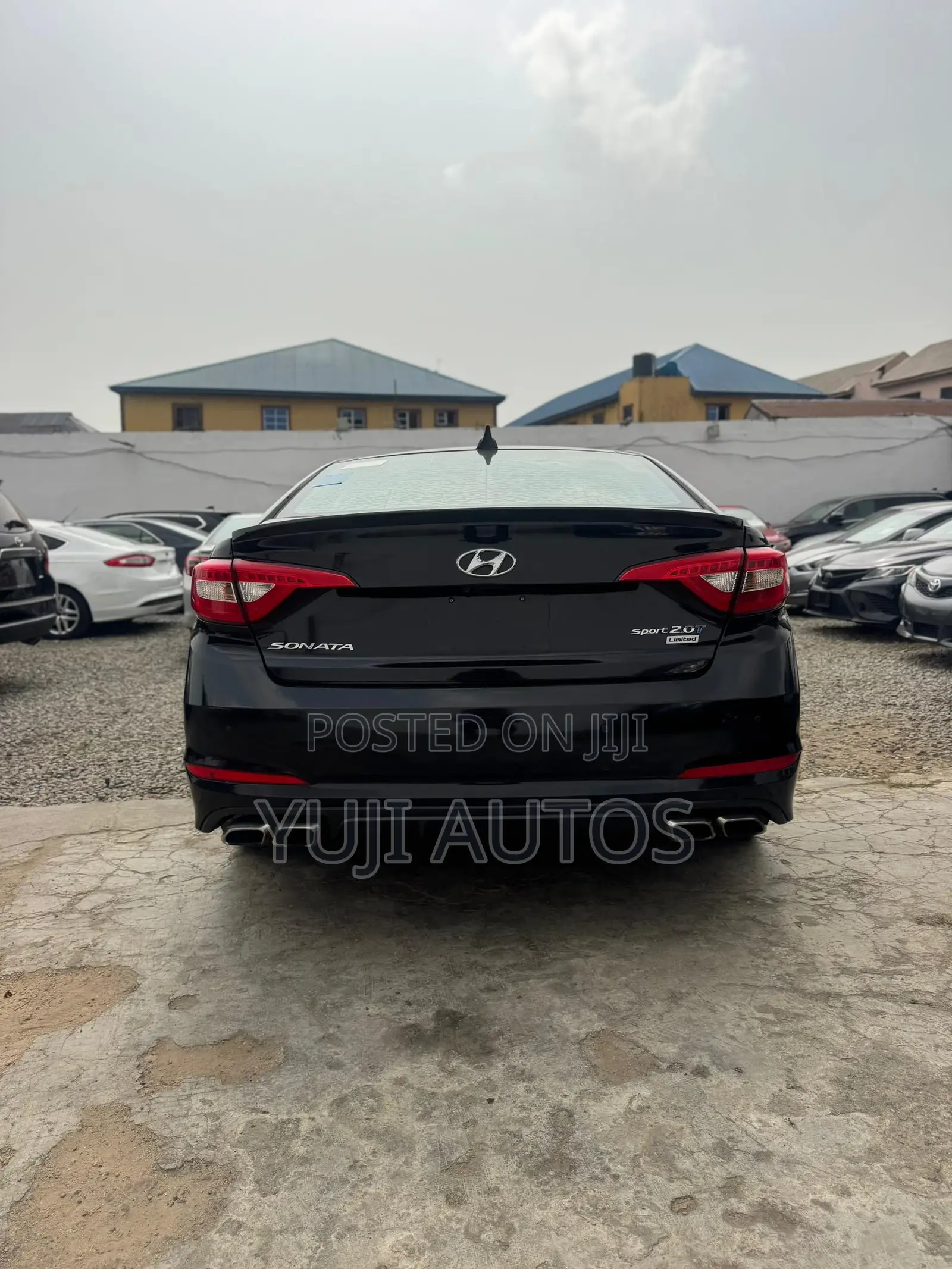 Hyundai Sonata Limited 2.0T Seban (2.0L 4cyl 6A) 2016 Black