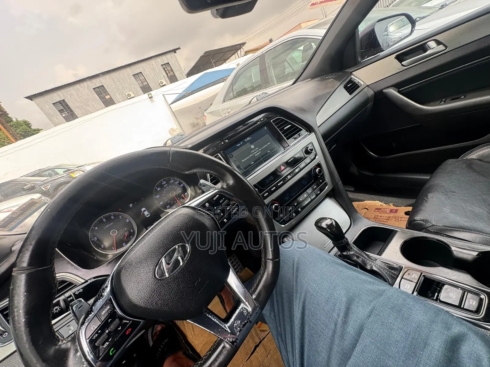 Hyundai Sonata Limited 2.0T Seban (2.0L 4cyl 6A) 2016 Black